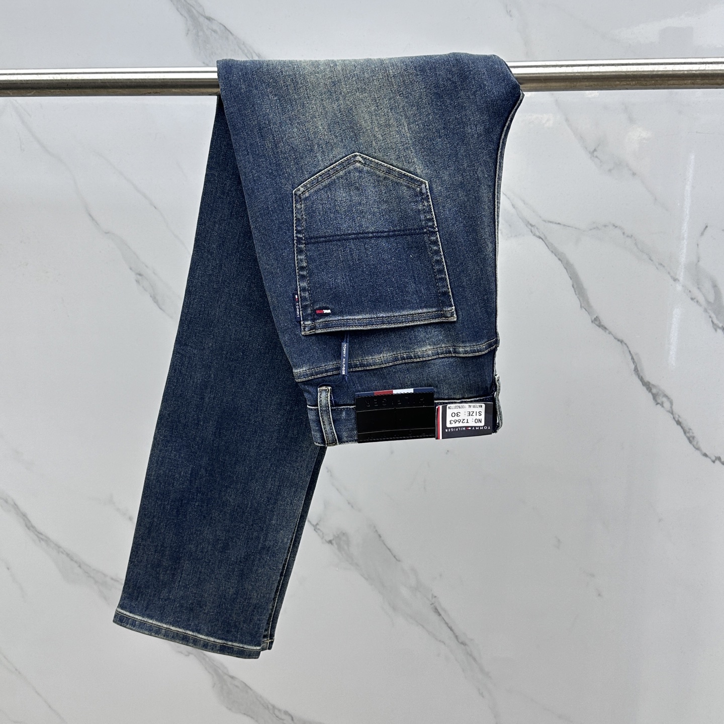 🆕TOMMY 汤米 🔥高端定制、2025早秋最新款牛仔裤 柜台同步发售 原版定制复刻 客供五金辅料 原单