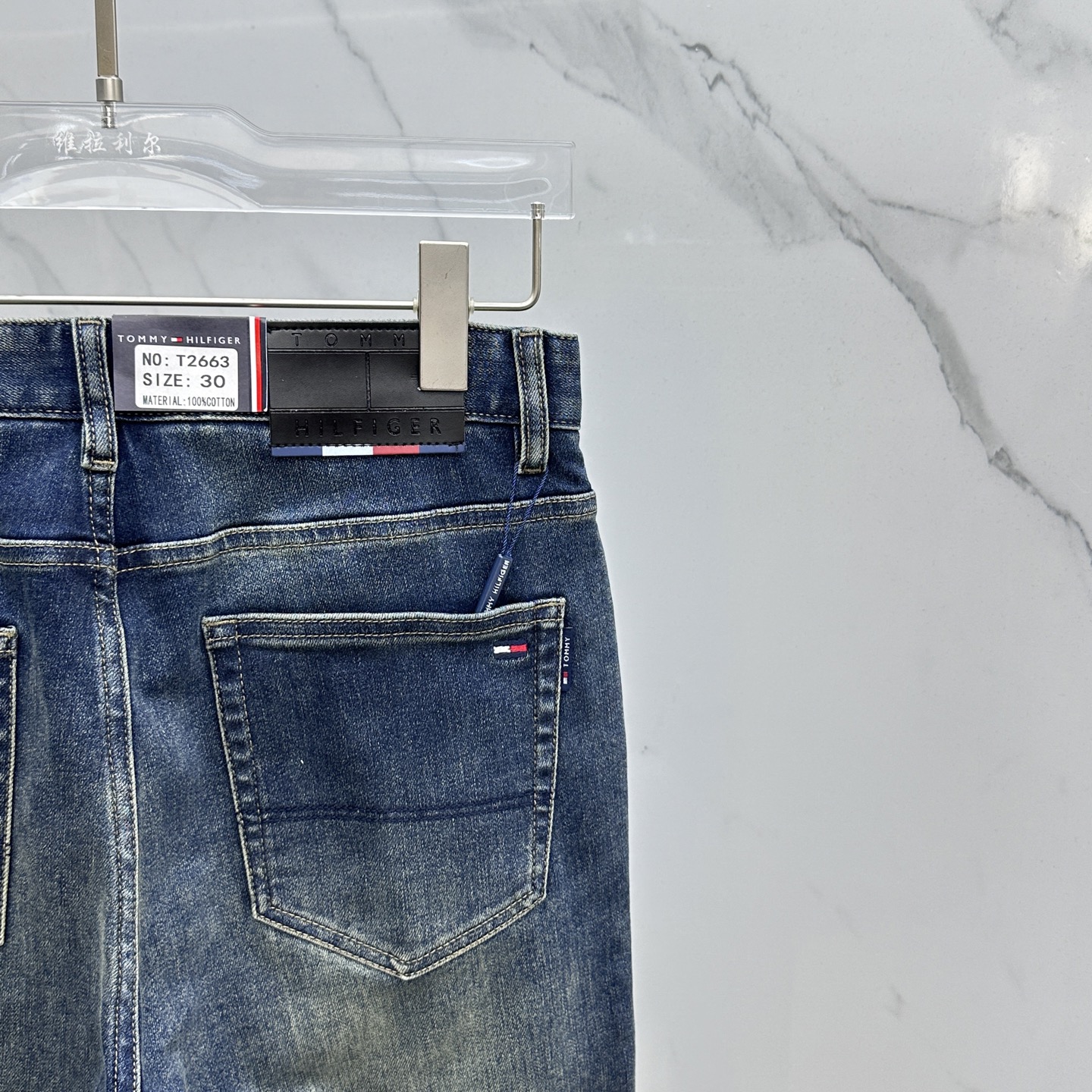 🆕TOMMY 汤米 🔥高端定制、2025早秋最新款牛仔裤 柜台同步发售 原版定制复刻 客供五金辅料 原单