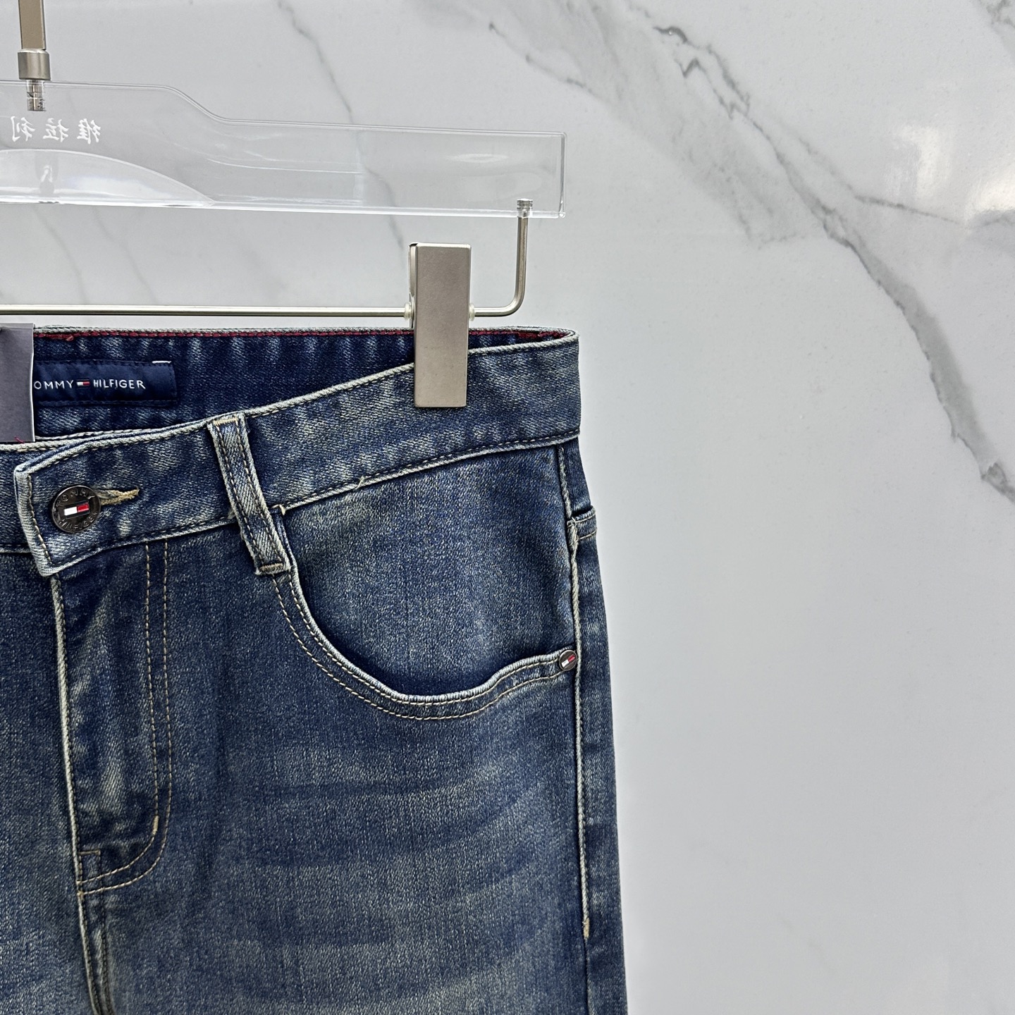 🆕TOMMY 汤米 🔥高端定制、2025早秋最新款牛仔裤 柜台同步发售 原版定制复刻 客供五金辅料 原单