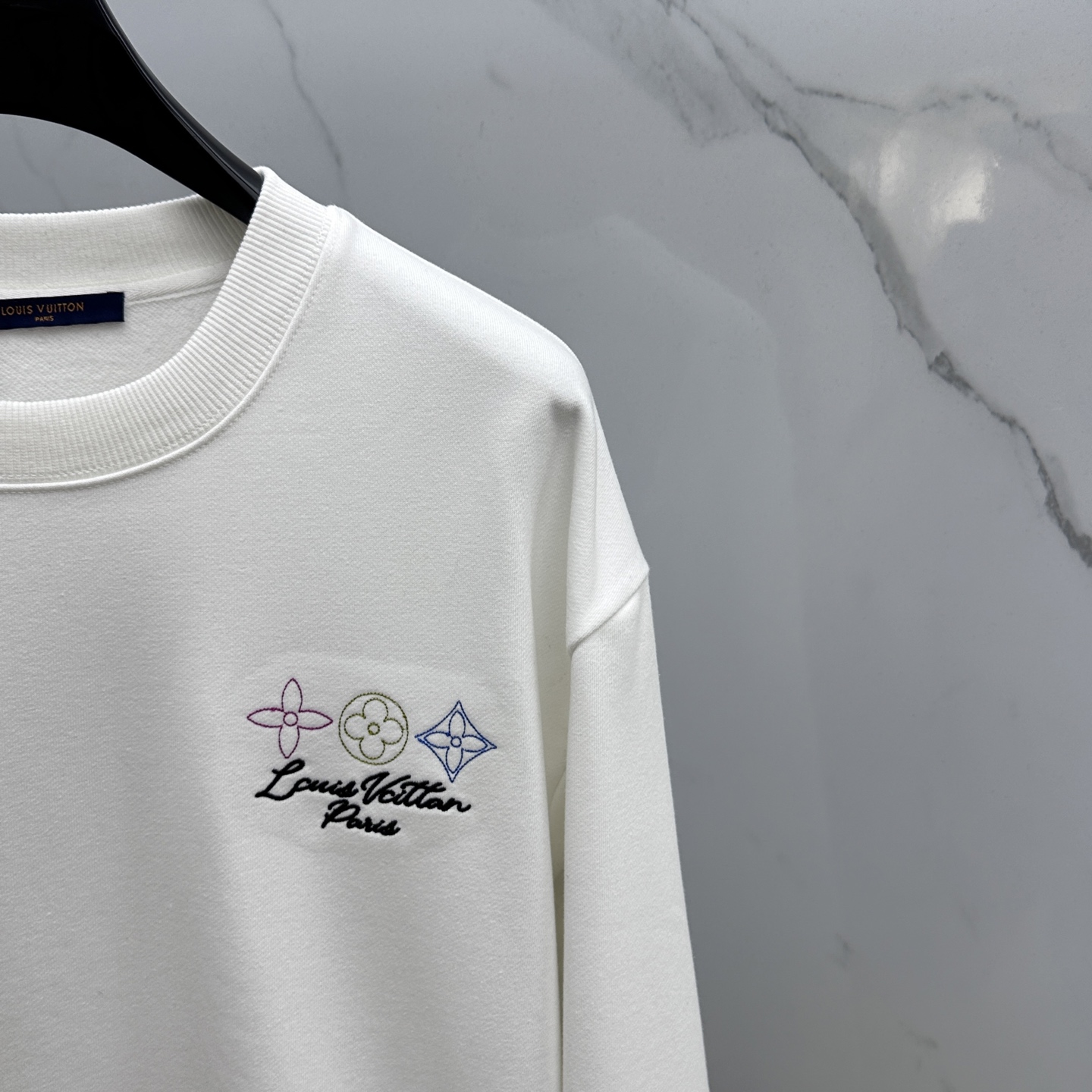 🆕1V*路易威登 2025Ss秋冬新款卫衣，精美工艺圆领款，特制纯棉400克面料升级水洗大毛圈、柔软贴身