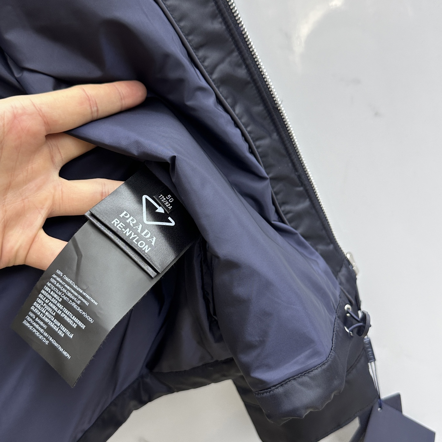 🆕Prada普拉达 2025ss秋冬新款连帽（可拆卸）夹棉外套夹克，原版订制五金配件全进口原版定制 欢迎