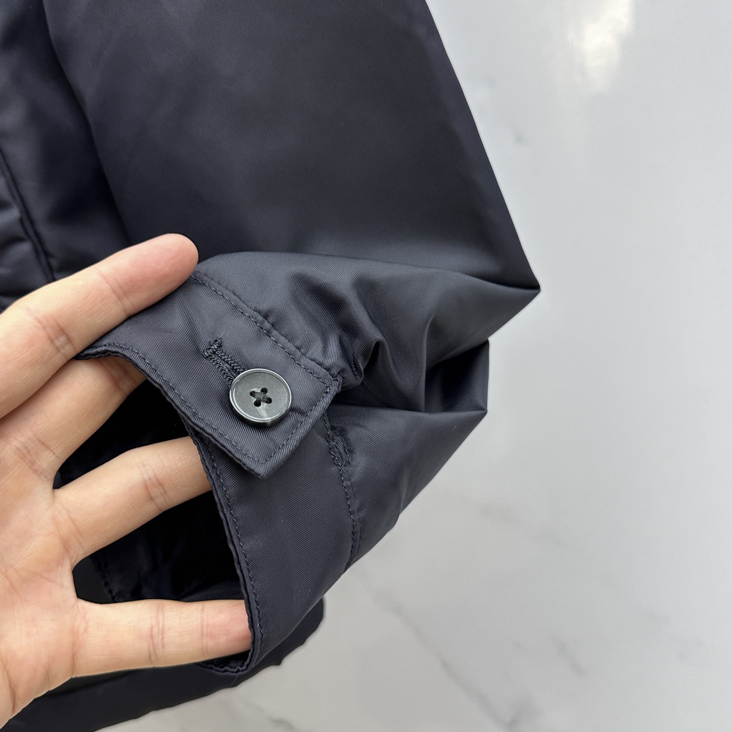 🆕Prada普拉达 2025ss秋冬新款连帽（可拆卸）夹棉外套夹克，原版订制五金配件全进口原版定制 欢迎