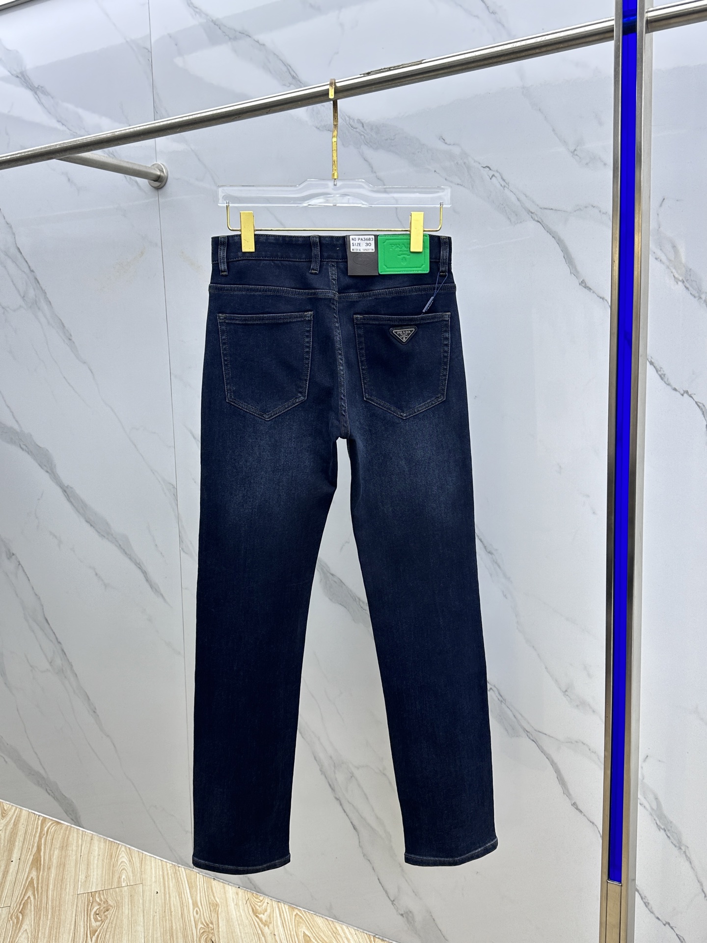 🆕Prada普拉达 🔥高端定制、2025早秋最新款牛仔裤 柜台同步发售 原版定制复刻 客供五金辅料 原单