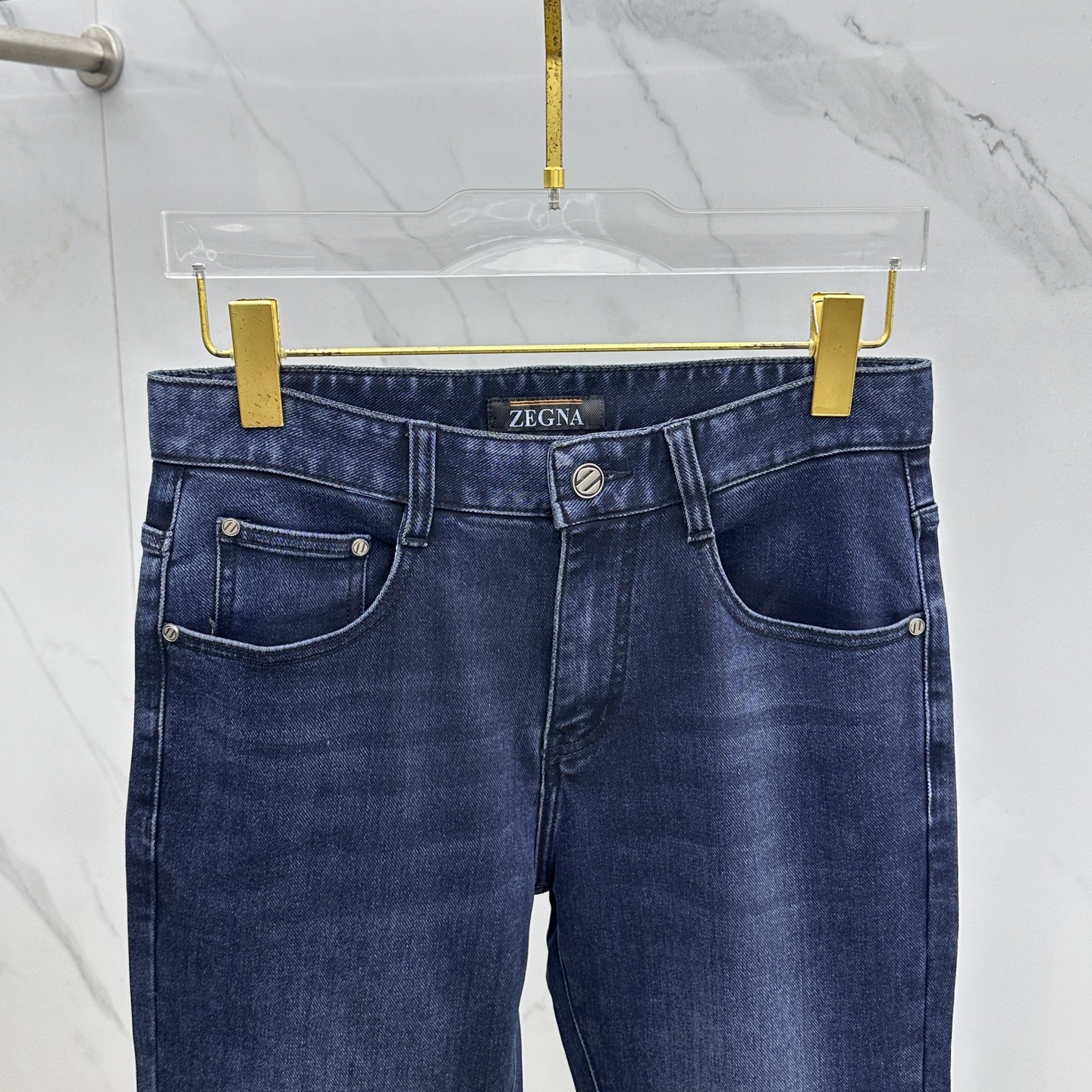 🆕ZEGNA 杰尼亚 🔥高端定制、2025早秋最新款牛仔裤 柜台同步发售 原版定制复刻 客供五金辅料 原