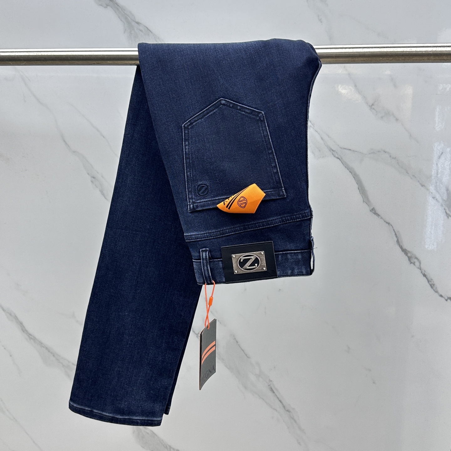 🆕ZEGNA 杰尼亚 🔥高端定制、2025早秋最新款牛仔裤 柜台同步发售 原版定制复刻 客供五金辅料 原