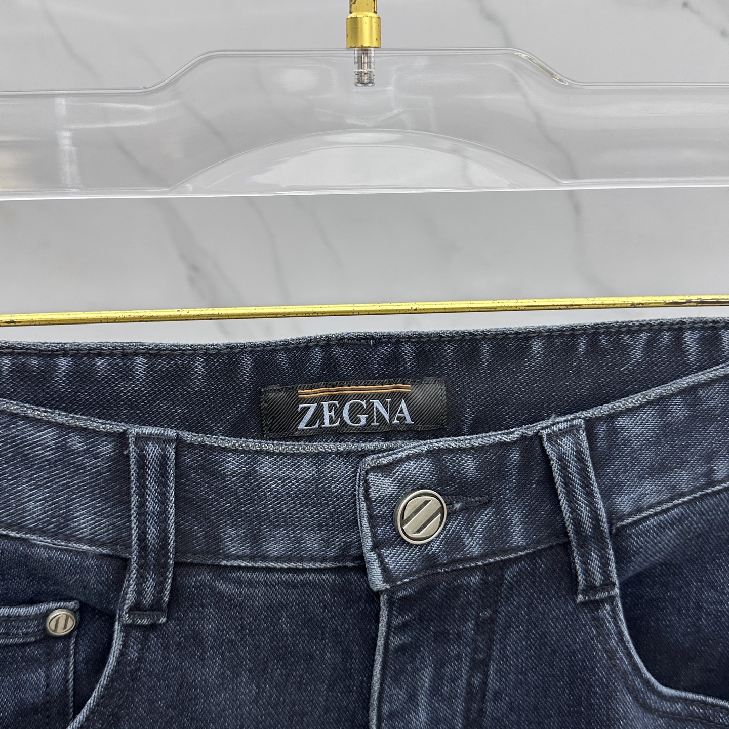 🆕ZEGNA 杰尼亚 🔥高端定制、2025早秋最新款牛仔裤 柜台同步发售 原版定制复刻 客供五金辅料 原