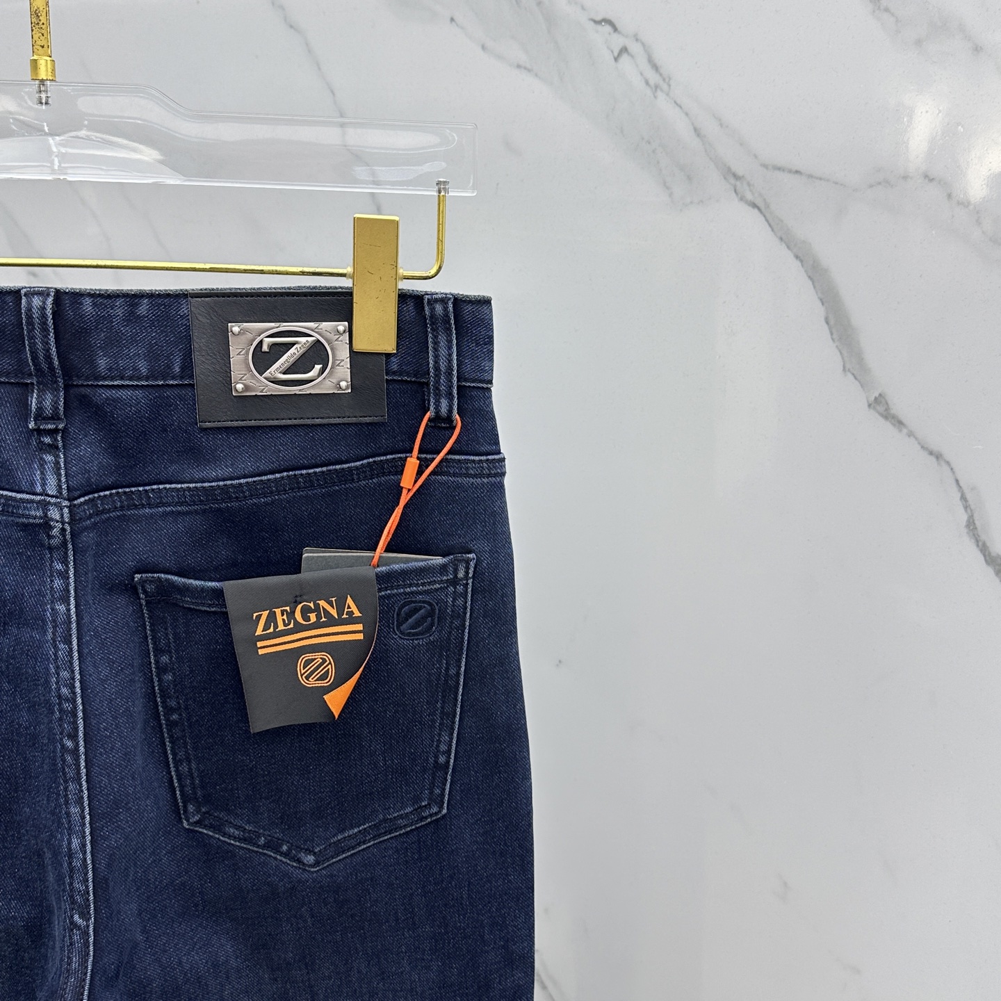 🆕ZEGNA 杰尼亚 🔥高端定制、2025早秋最新款牛仔裤 柜台同步发售 原版定制复刻 客供五金辅料 原
