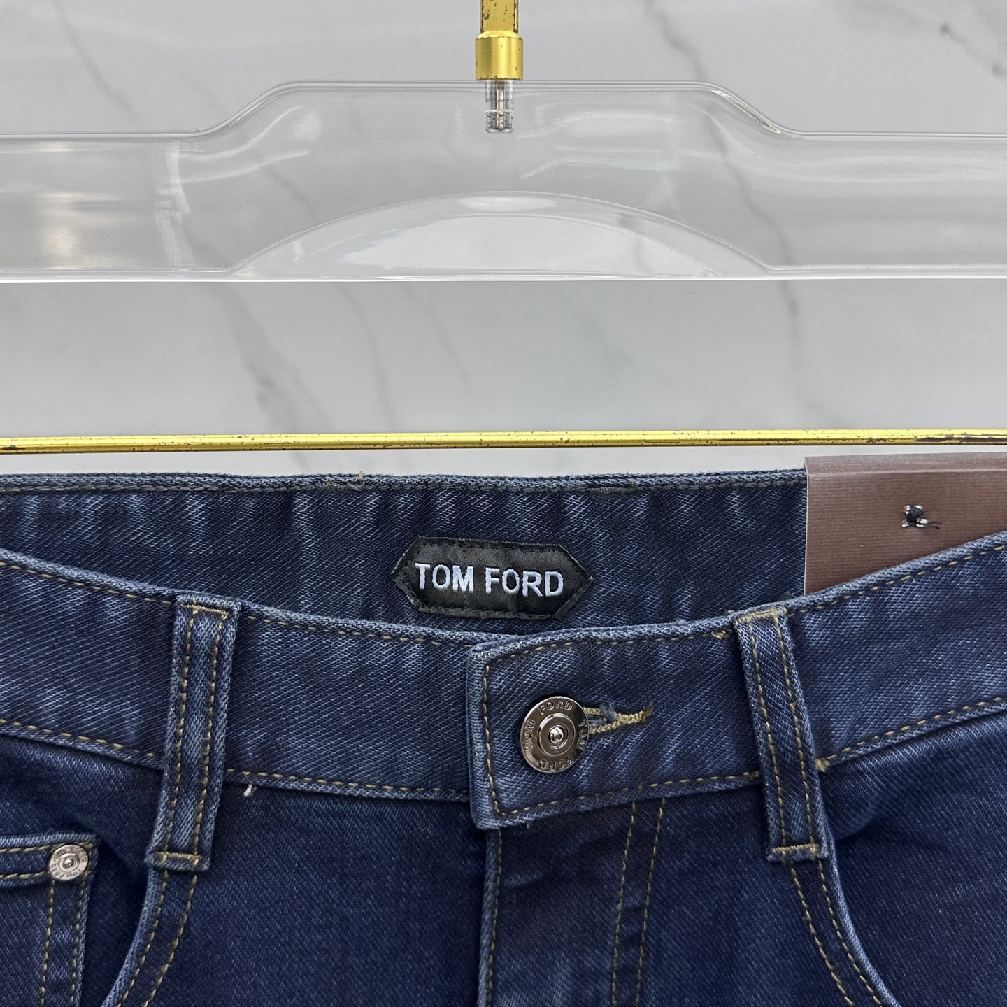 🆕TOM FORD 🔥高端定制、2025早秋最新款牛仔裤 柜台同步发售 原版定制复刻 客供五金辅料 原单