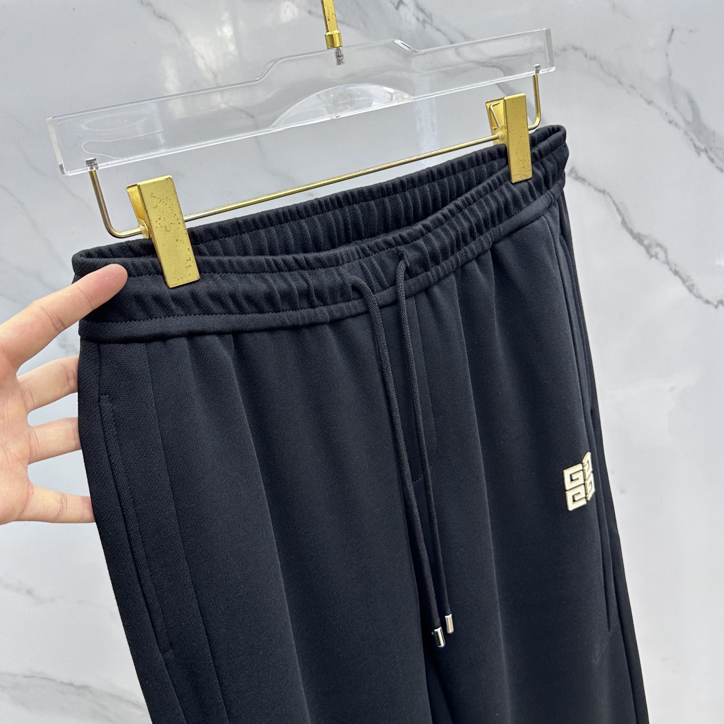 高货🆕Givenchy纪梵希 2025秋冬新款休闲裤 立体刺绣定位品牌LOGO 高端版本，定制面料 透气