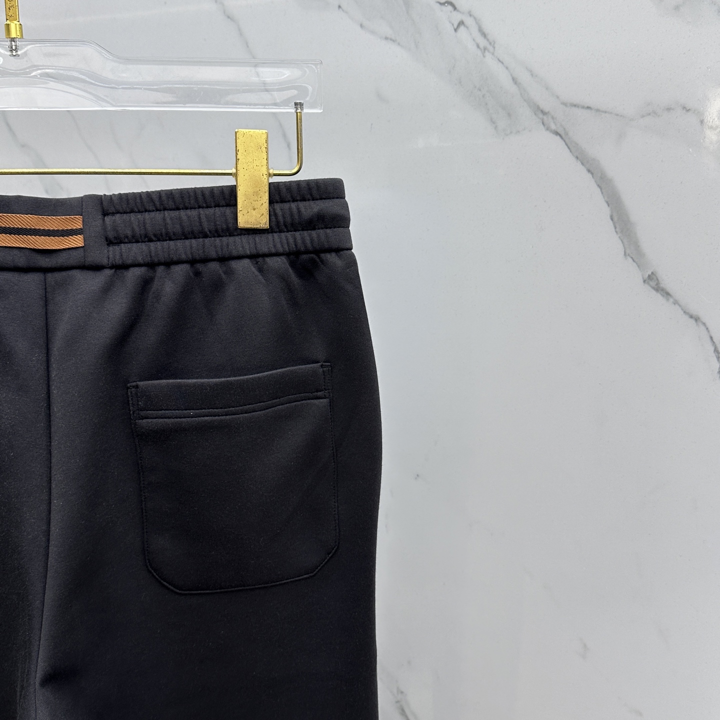 高货🆕ZEGNA杰尼亚 2025秋冬新款休闲裤 立体刺绣定位品牌LOGO 高端版本，定制面料 透气舒适度