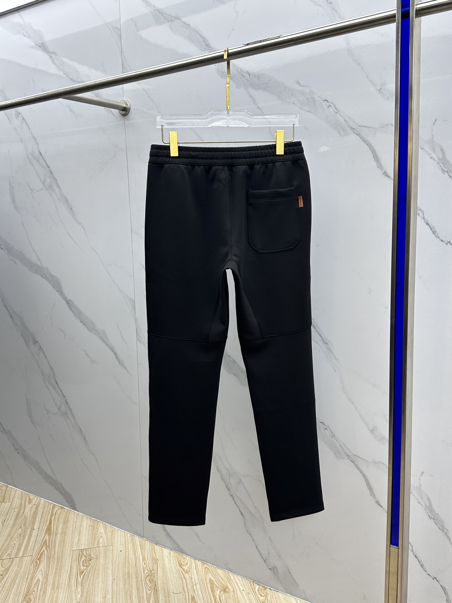 高货🆕ZEGNA杰尼亚 2025秋冬新款休闲裤 立体刺绣定位品牌LOGO 高端版本，定制面料 透气舒适度