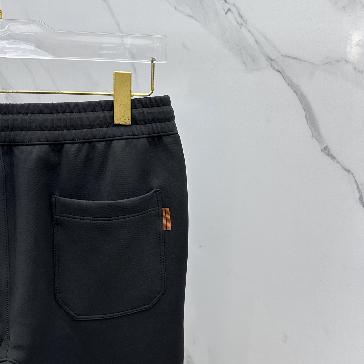 高货🆕ZEGNA杰尼亚 2025秋冬新款休闲裤 立体刺绣定位品牌LOGO 高端版本，定制面料 透气舒适度