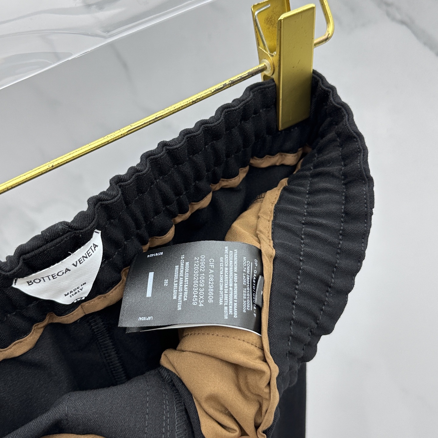 高货🆕BV葆蝶家 2025秋冬新款休闲裤 高端版本，定织定染面料 垂感特别好 透气舒适度高，细节、做工细