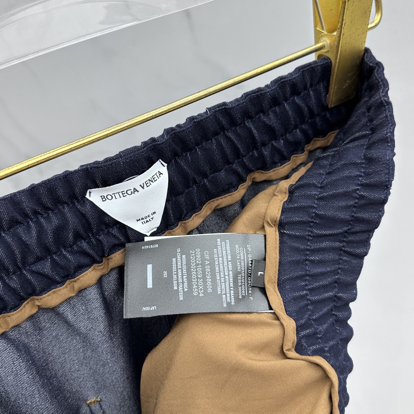 高货🆕BV葆蝶家 2025秋冬新款休闲裤 高端版本，定织定染面料 垂感特别好 透气舒适度高，细节、做工细