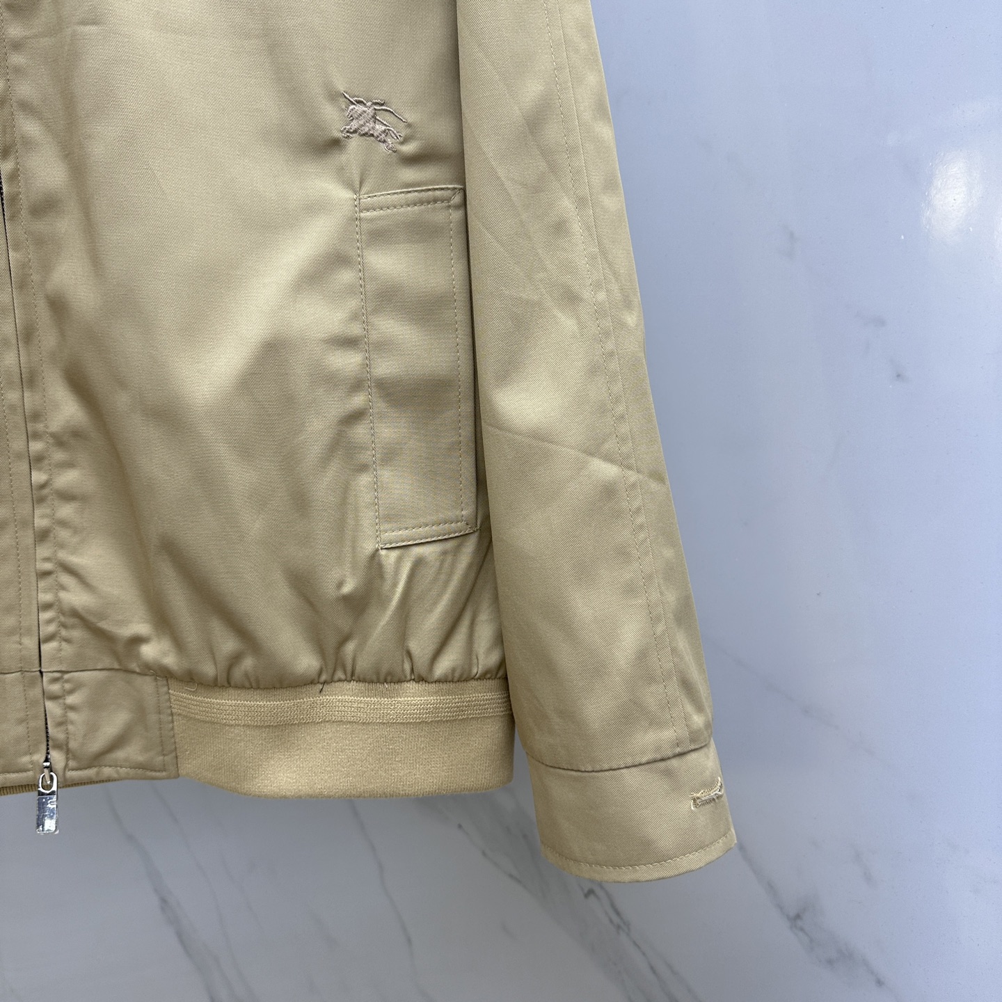 🆕Burberry巴宝莉 高版本领口最新大标） 2025FW早秋新款发布 巴宝莉翻领夹克外套，秋季爆款外