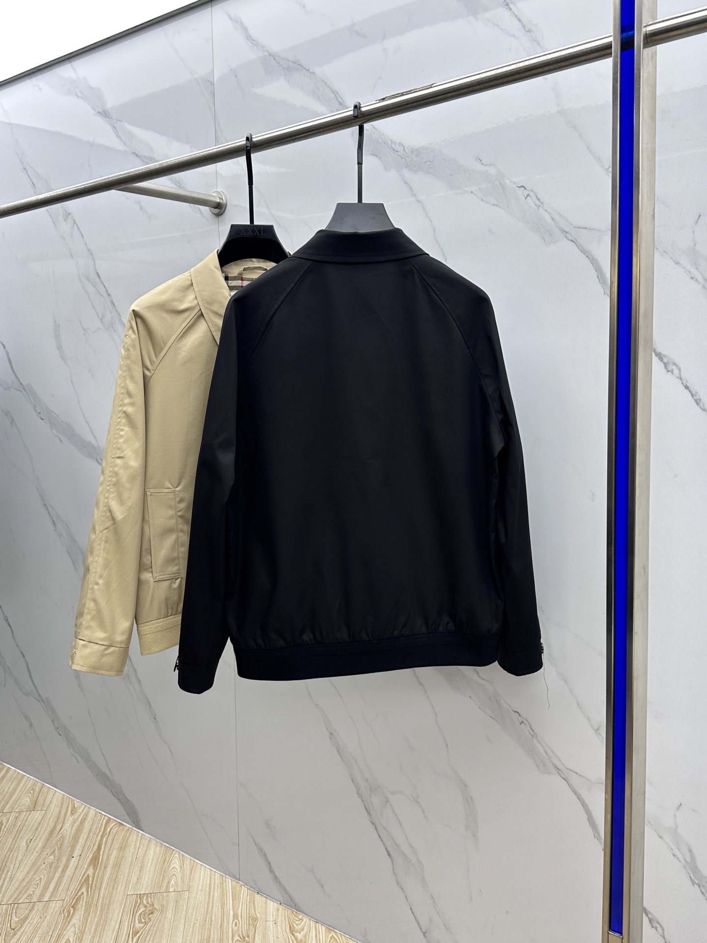 🆕Burberry巴宝莉 高版本领口最新大标） 2025FW早秋新款发布 巴宝莉翻领夹克外套，秋季爆款外