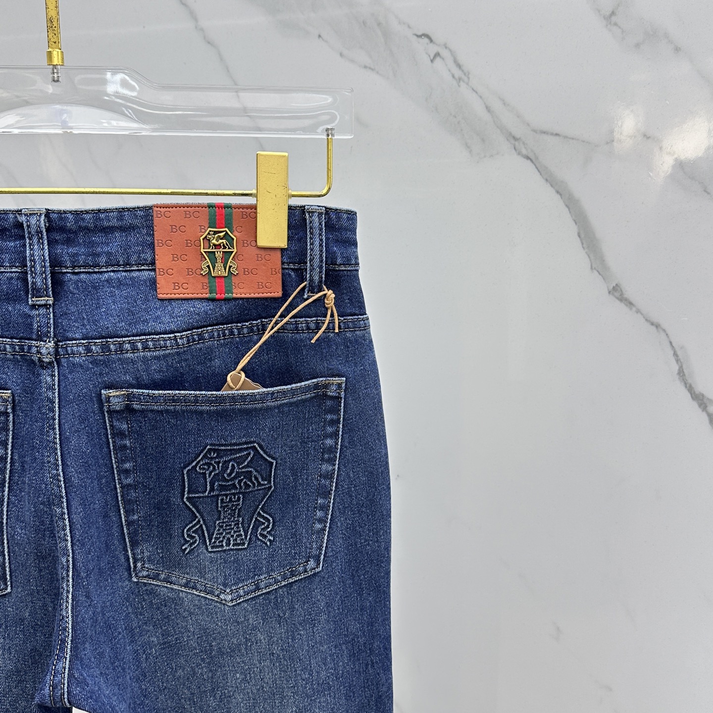 🆕Gucci古驰 🔥高端定制、2025早秋最新款牛仔裤 柜台同步发售 原版定制复刻 客供五金辅料 原单品