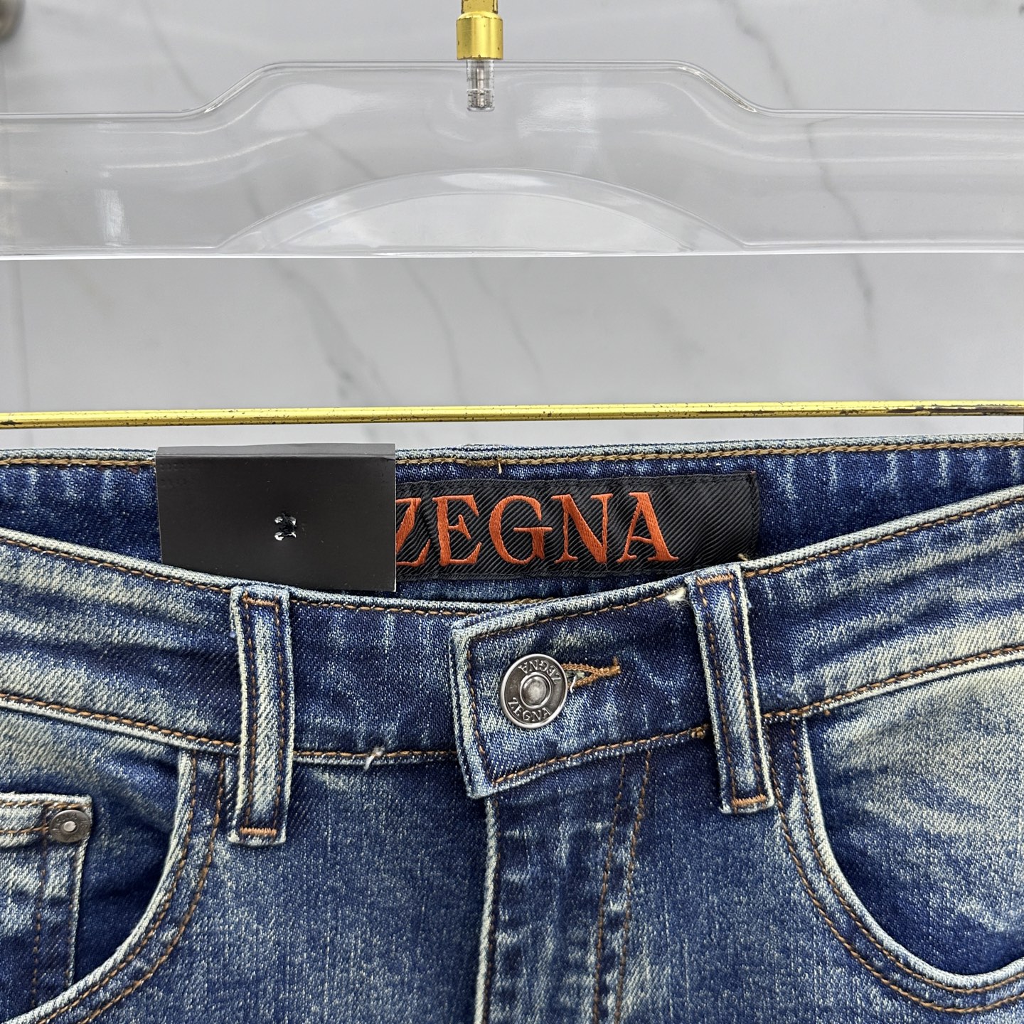 🆕ZEGNA 杰尼亚 🔥高端定制、2025早秋最新款牛仔裤 柜台同步发售 原版定制复刻 客供五金辅料 原