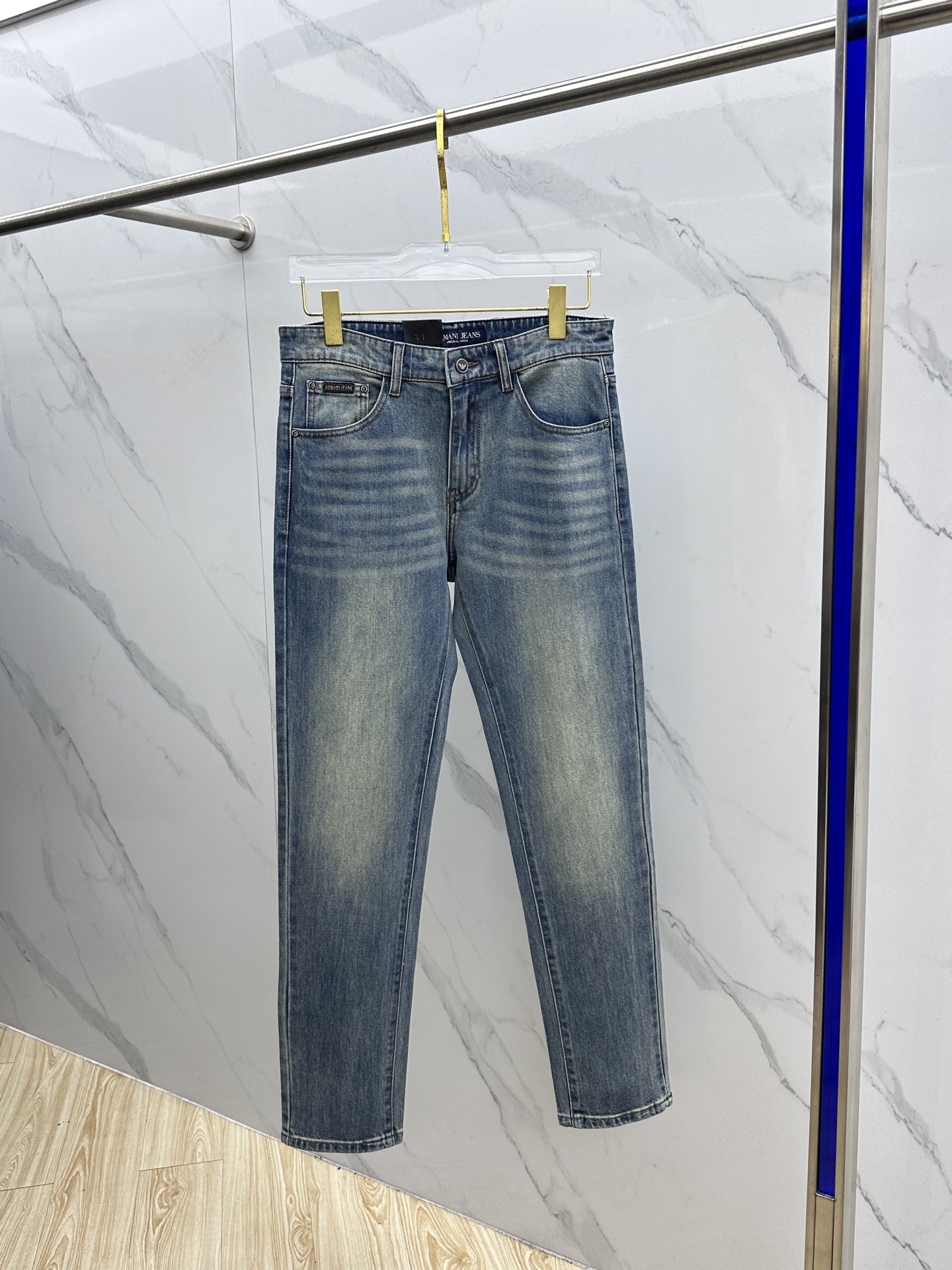 🆕Amani阿玛尼 🔥高端定制、2025早秋最新款牛仔裤 柜台同步发售 原版定制复刻 客供五金辅料 原单