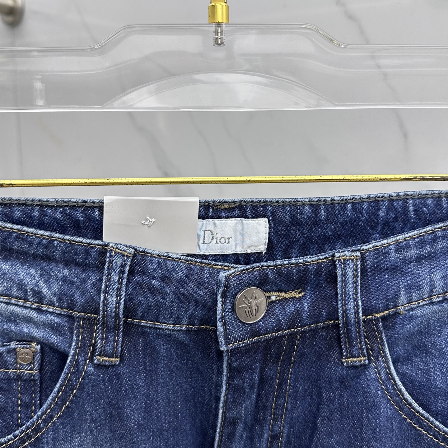 🆕Dior*迪奥 🔥高端定制、2025早秋最新款牛仔裤 柜台同步发售 原版定制复刻 客供五金辅料 原单品