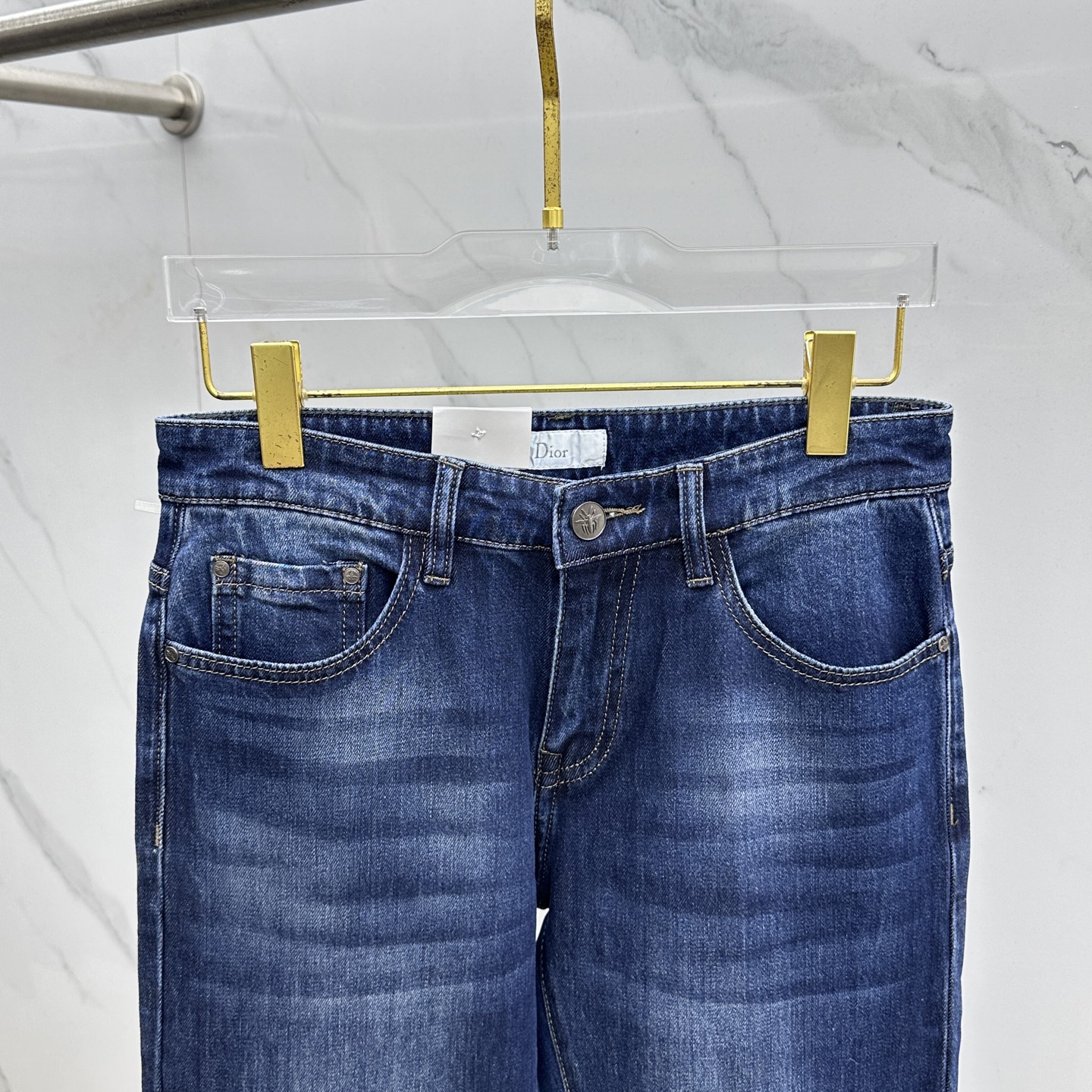 🆕Dior*迪奥 🔥高端定制、2025早秋最新款牛仔裤 柜台同步发售 原版定制复刻 客供五金辅料 原单品