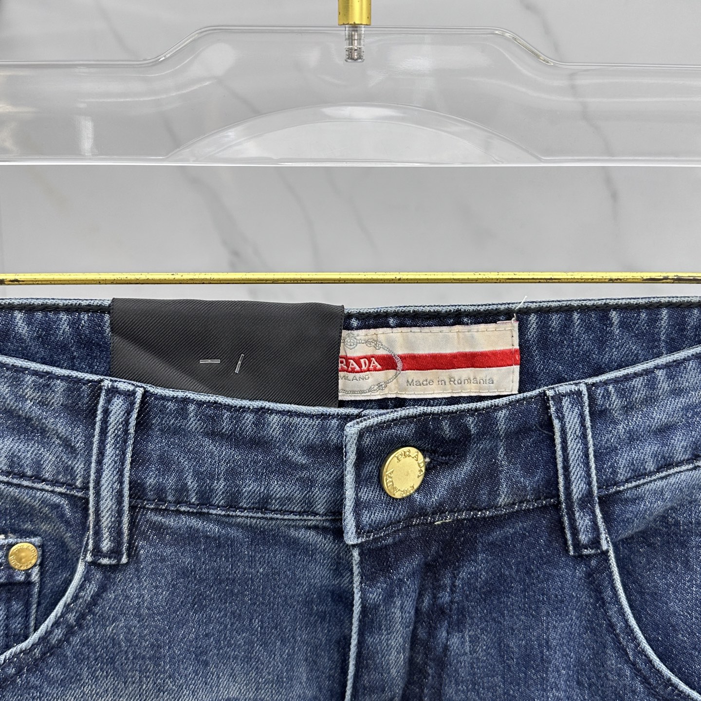 🆕Prada普拉达 🔥高端定制、2025早秋最新款牛仔裤 柜台同步发售 原版定制复刻 客供五金辅料 原单