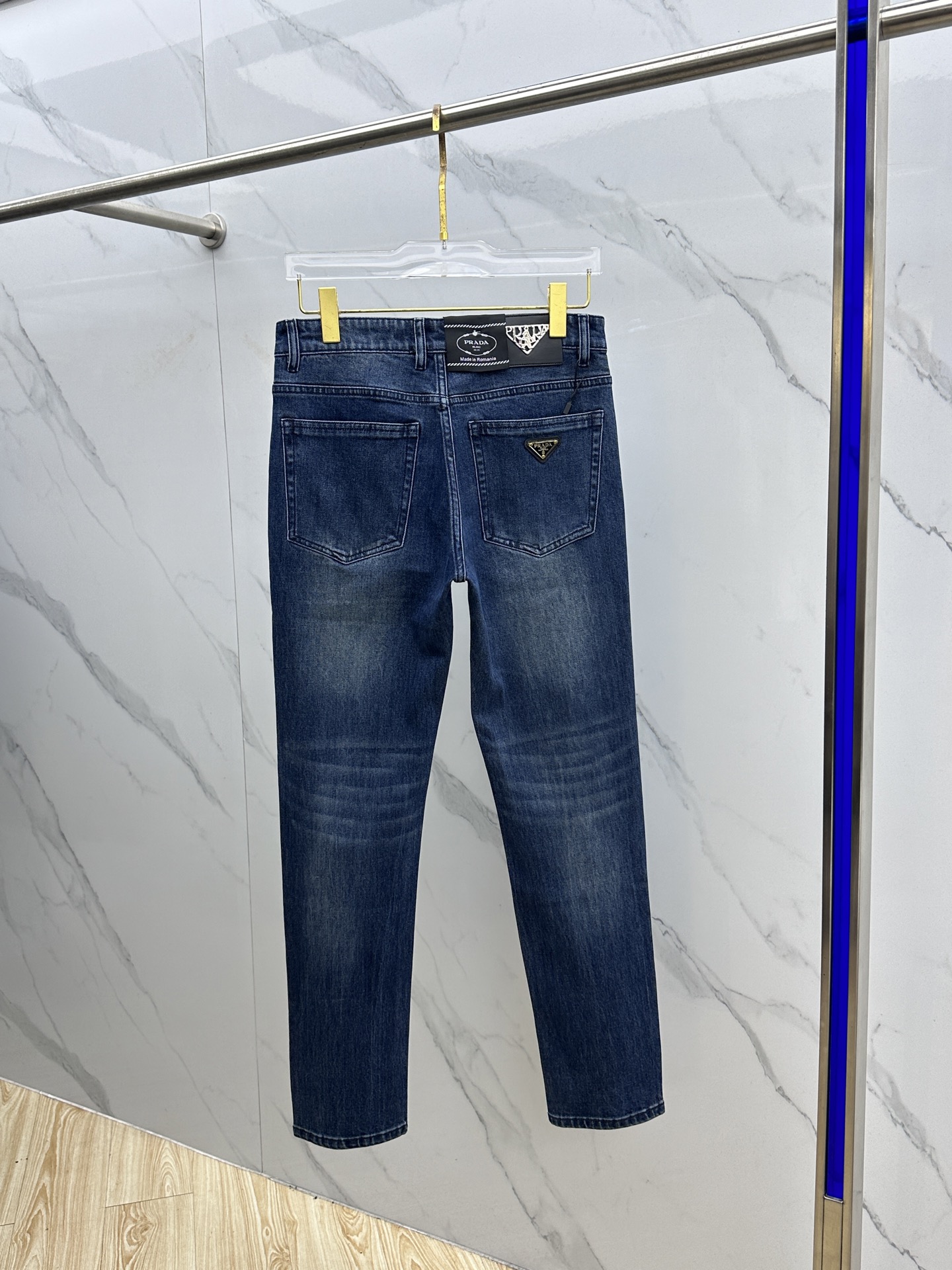 🆕Prada普拉达 🔥高端定制、2025早秋最新款牛仔裤 柜台同步发售 原版定制复刻 客供五金辅料 原单