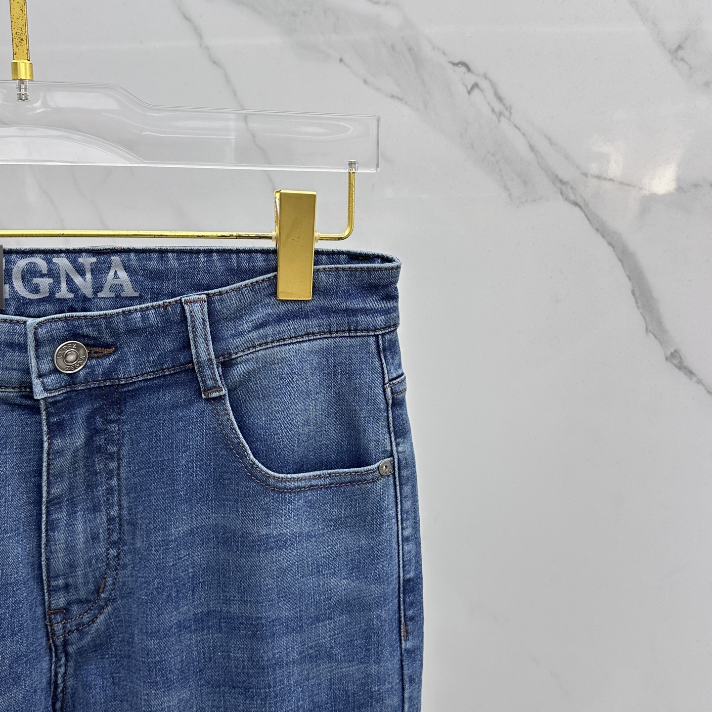 🆕zegna杰尼亚 🔥高端定制、2025早秋最新款牛仔裤 柜台同步发售 原版定制复刻 客供五金辅料 原单