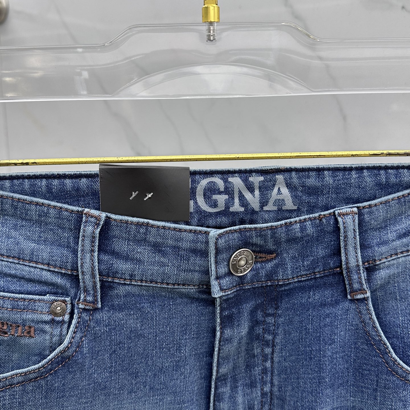 🆕zegna杰尼亚 🔥高端定制、2025早秋最新款牛仔裤 柜台同步发售 原版定制复刻 客供五金辅料 原单