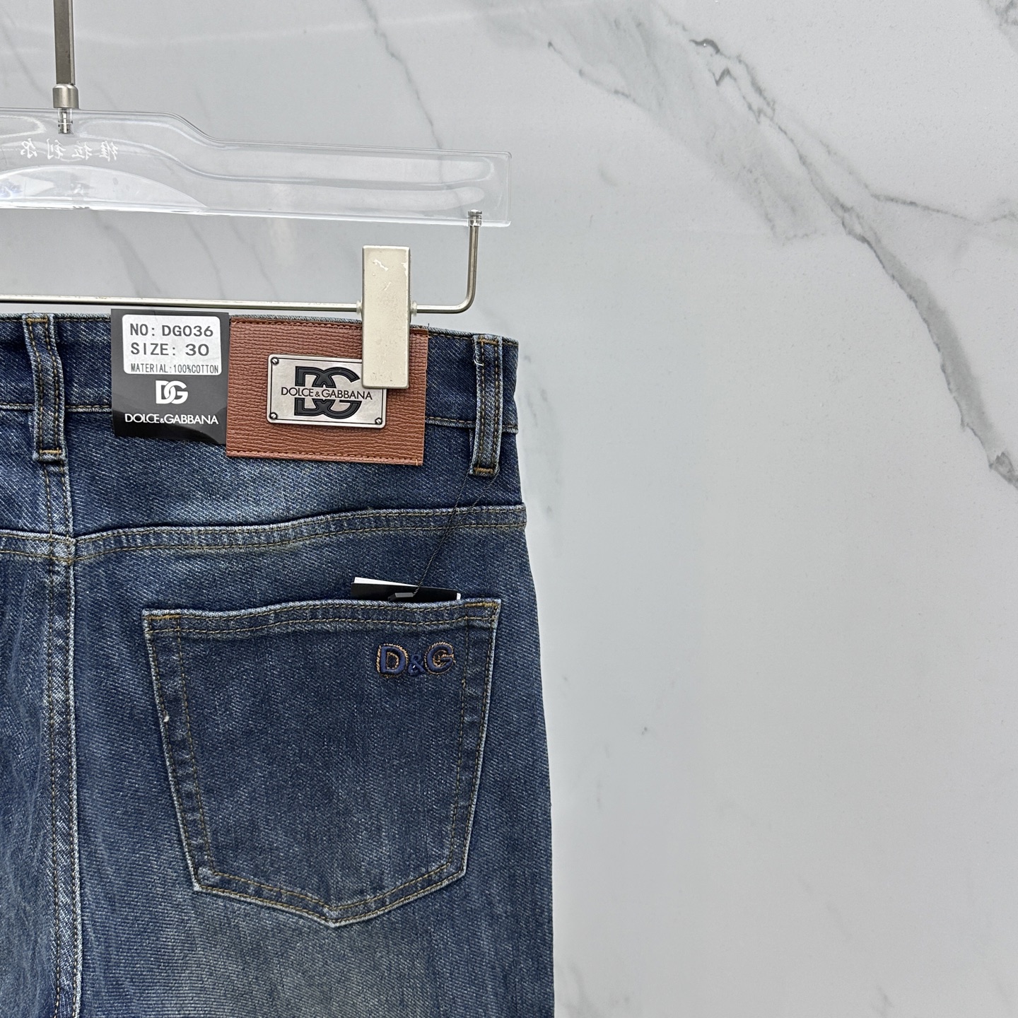 🆕DG杜嘉班纳 🔥高端定制、2025早秋最新款牛仔裤 柜台同步发售 原版定制复刻 客供五金辅料 原单品质