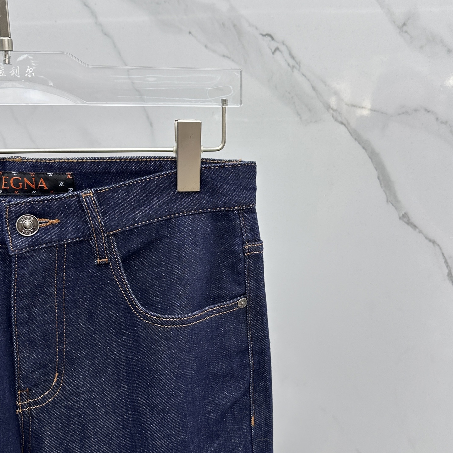 🆕zegna杰尼亚 🔥高端定制、2025早秋最新款牛仔裤 柜台同步发售 原版定制复刻 客供五金辅料 原单