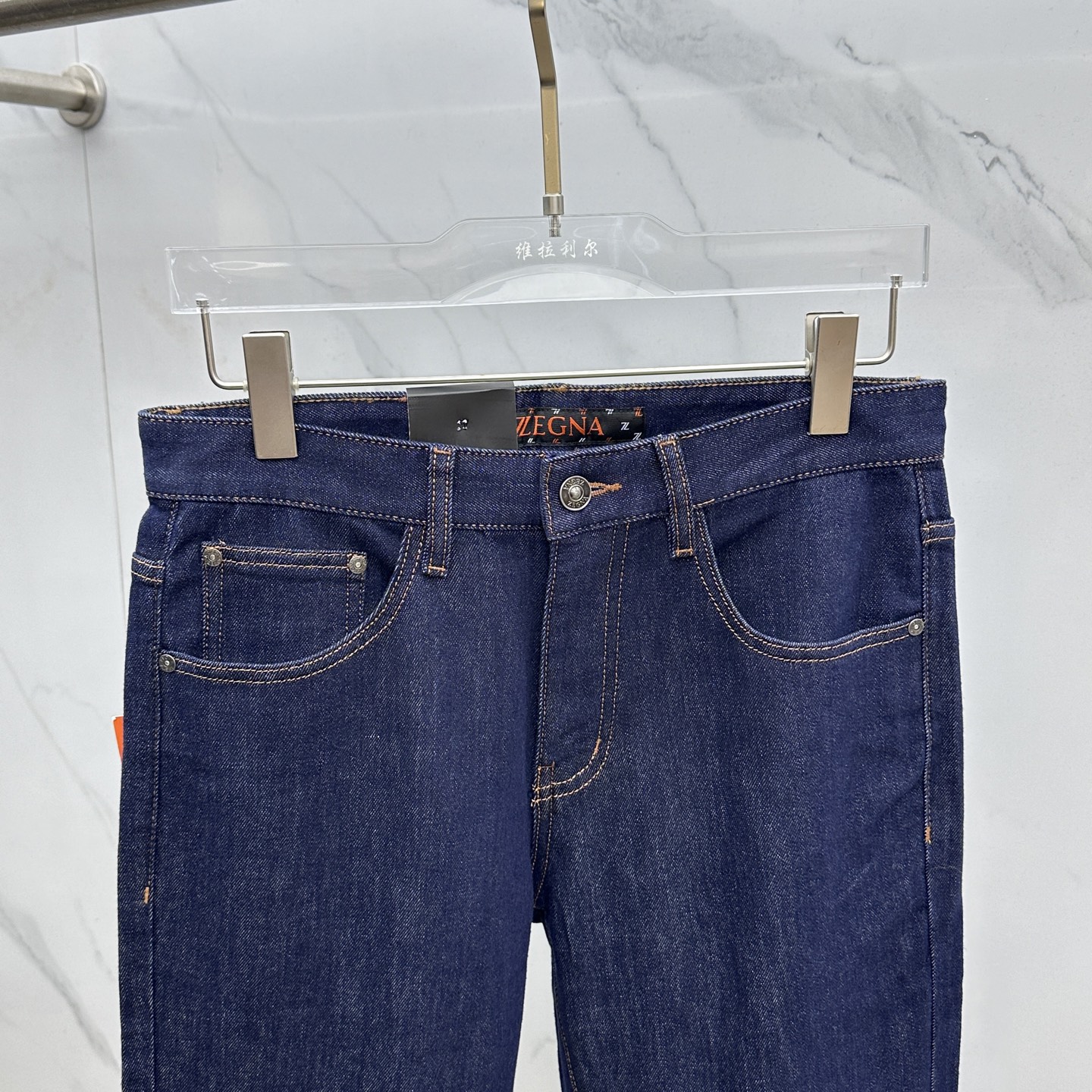 🆕zegna杰尼亚 🔥高端定制、2025早秋最新款牛仔裤 柜台同步发售 原版定制复刻 客供五金辅料 原单