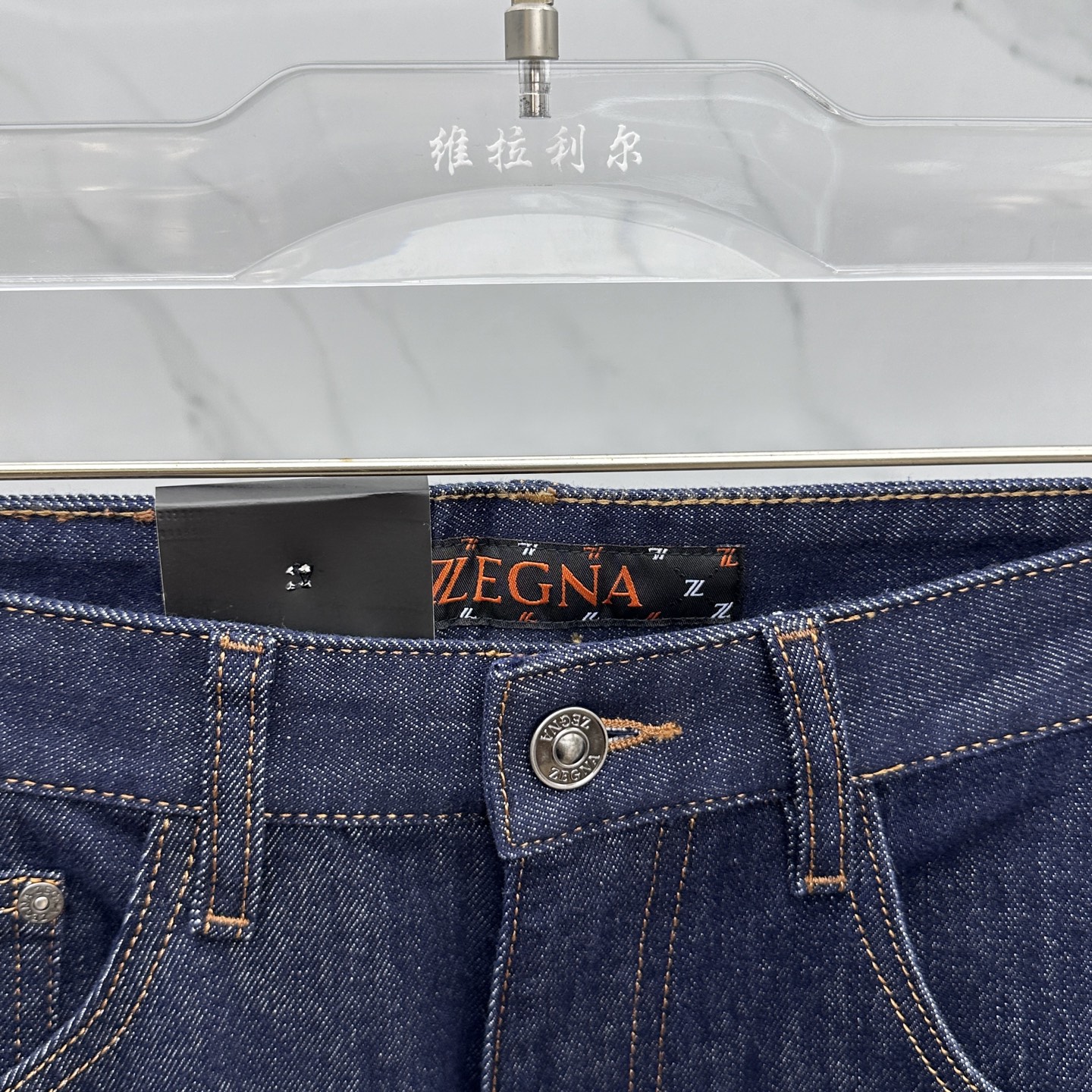 🆕zegna杰尼亚 🔥高端定制、2025早秋最新款牛仔裤 柜台同步发售 原版定制复刻 客供五金辅料 原单