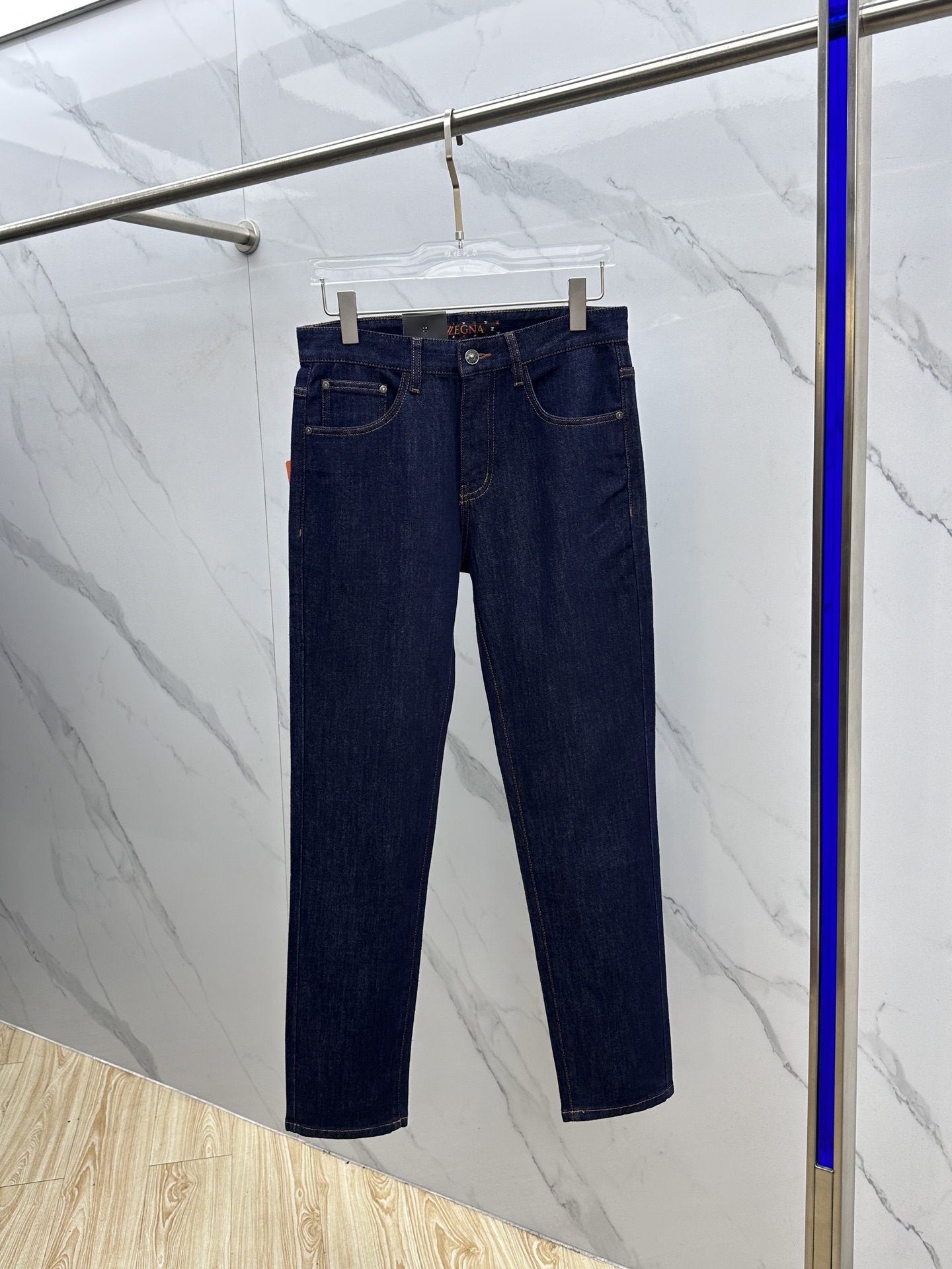 🆕zegna杰尼亚 🔥高端定制、2025早秋最新款牛仔裤 柜台同步发售 原版定制复刻 客供五金辅料 原单