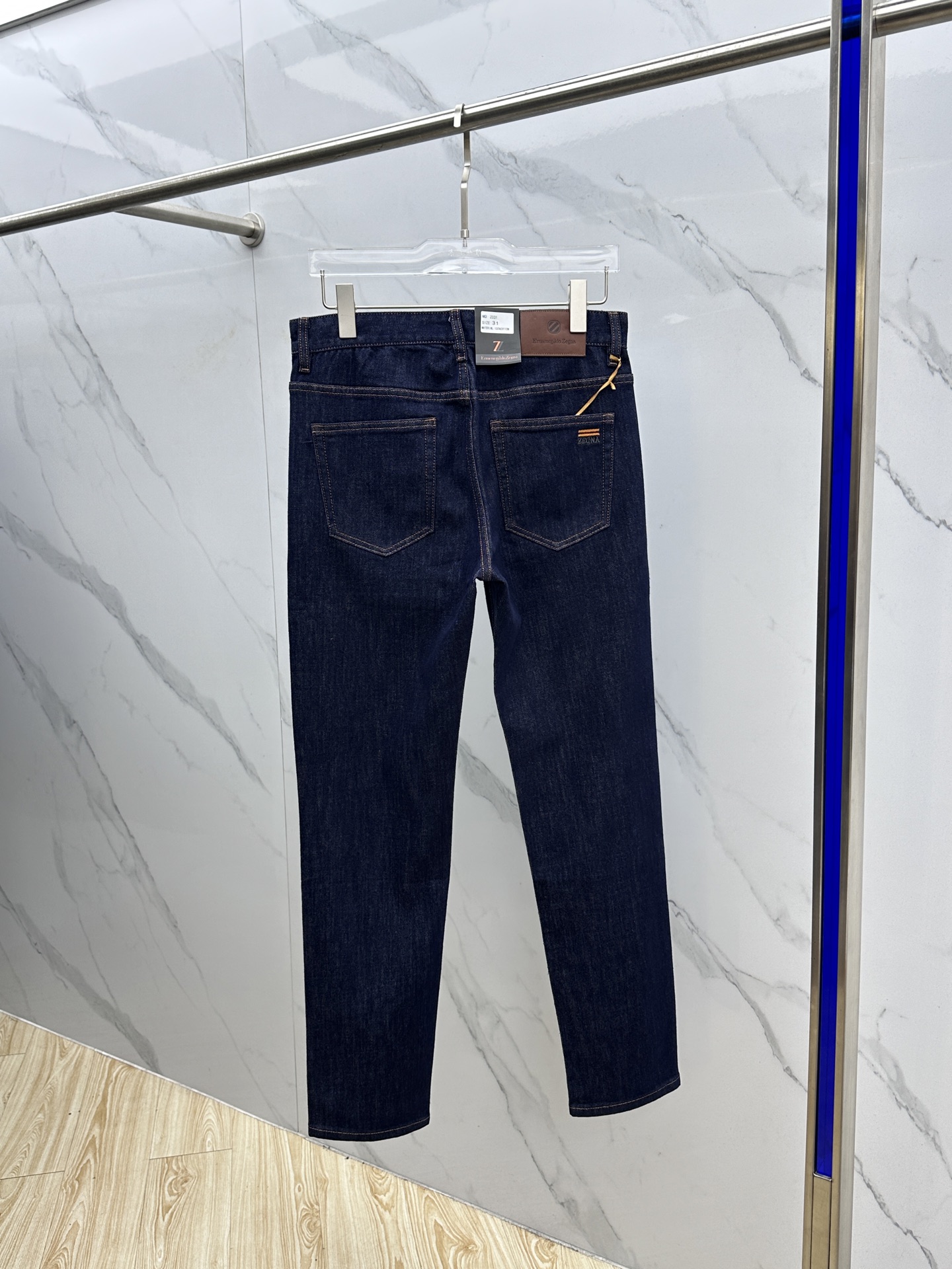 🆕zegna杰尼亚 🔥高端定制、2025早秋最新款牛仔裤 柜台同步发售 原版定制复刻 客供五金辅料 原单