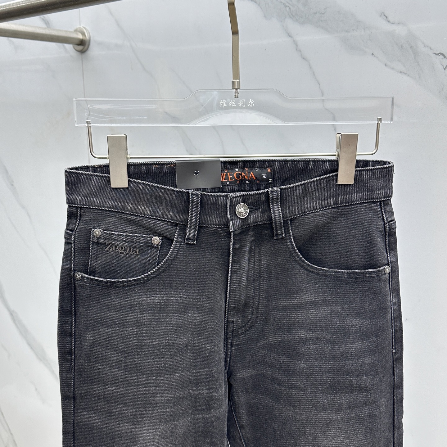 🆕zegna杰尼亚 🔥高端定制、2025早秋最新款牛仔裤 柜台同步发售 原版定制复刻 客供五金辅料 原单