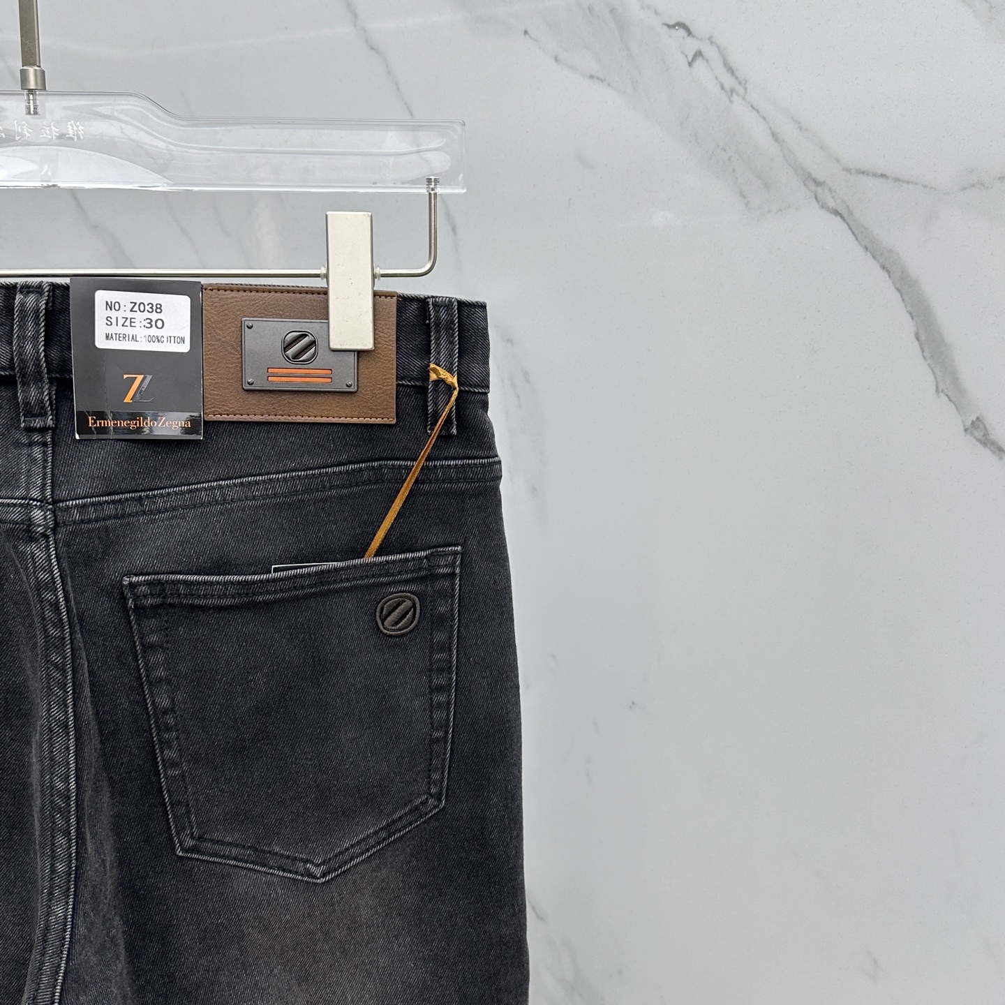 🆕zegna杰尼亚 🔥高端定制、2025早秋最新款牛仔裤 柜台同步发售 原版定制复刻 客供五金辅料 原单