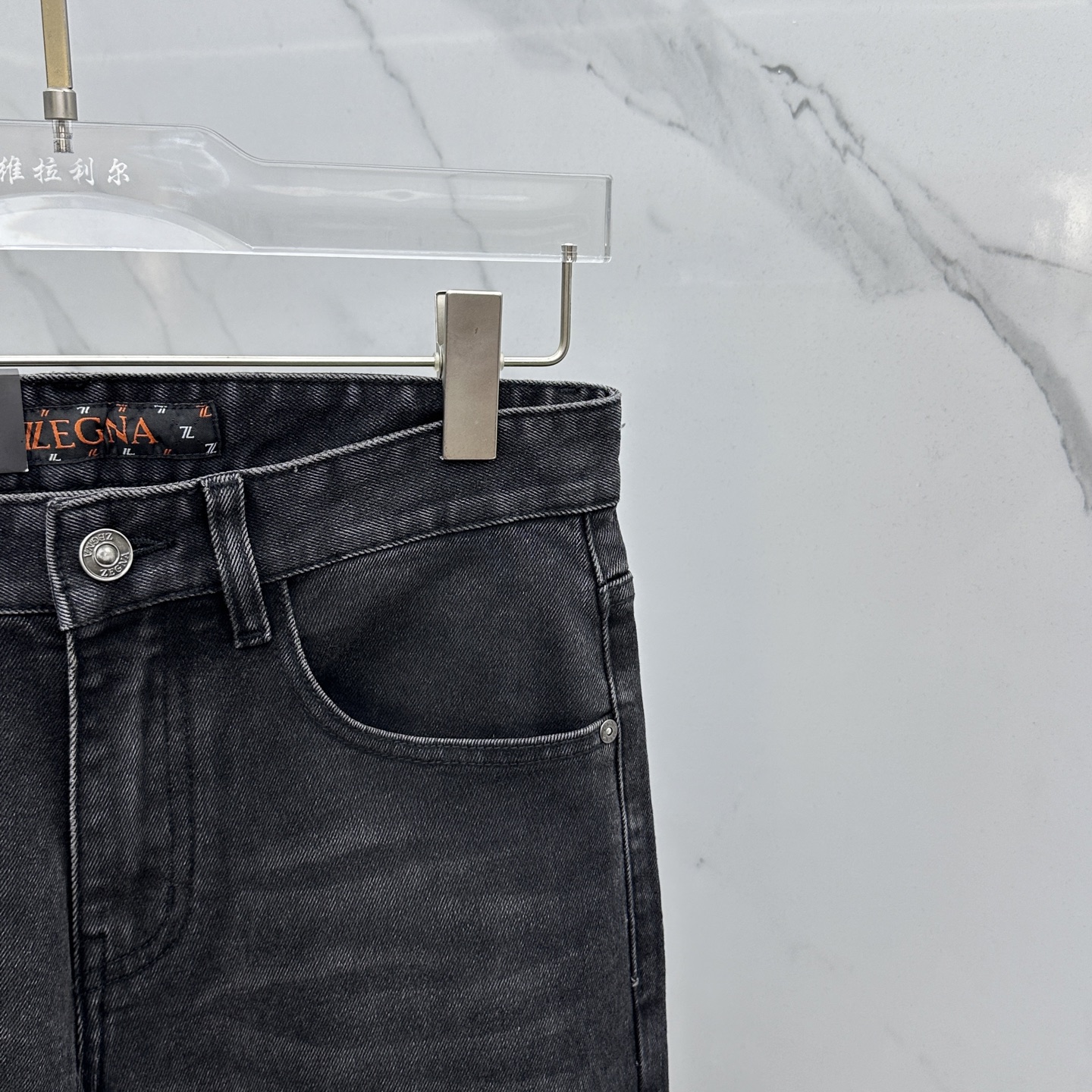 🆕zegna杰尼亚 🔥高端定制、2025早秋最新款牛仔裤 柜台同步发售 原版定制复刻 客供五金辅料 原单