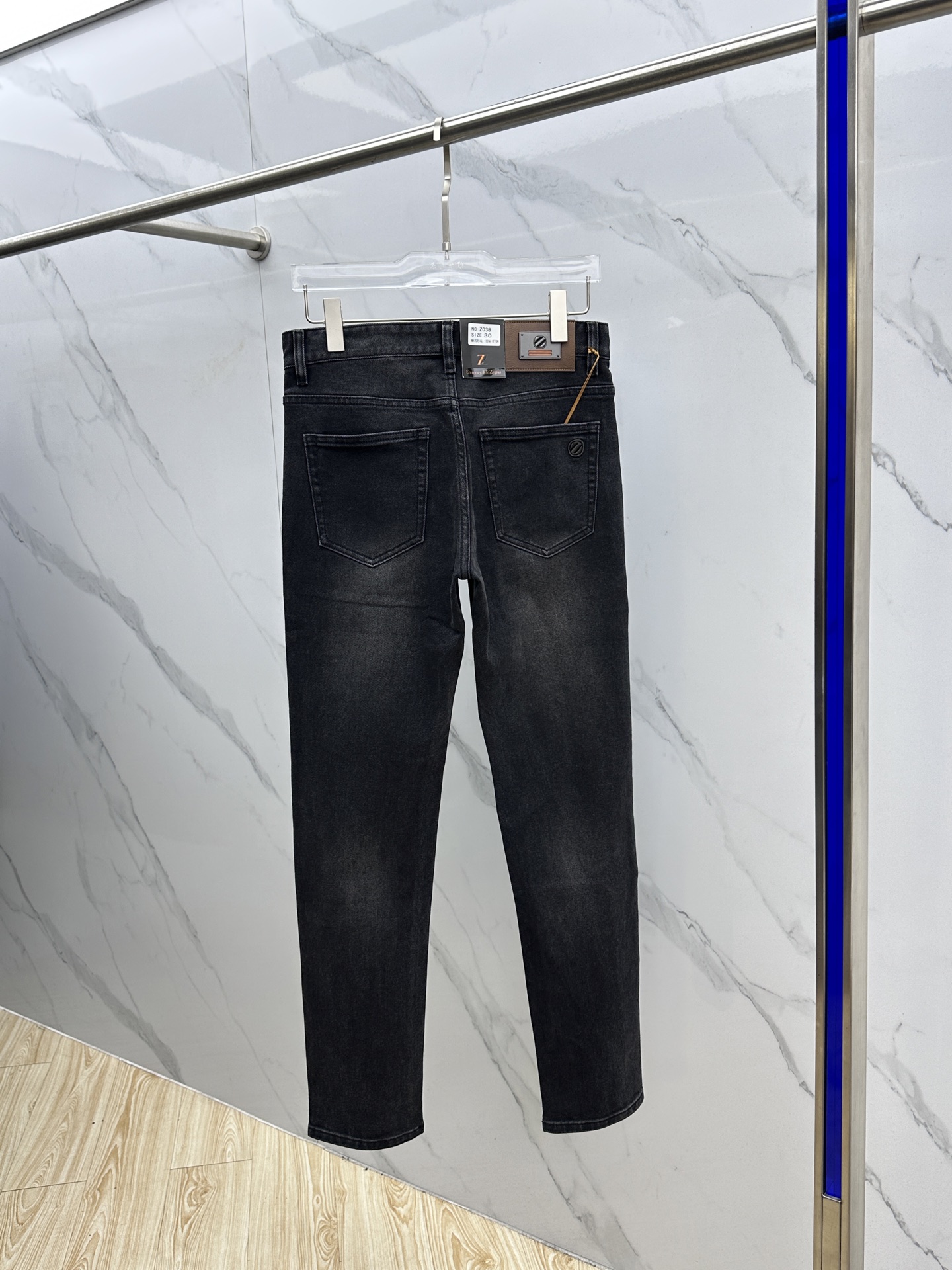 🆕zegna杰尼亚 🔥高端定制、2025早秋最新款牛仔裤 柜台同步发售 原版定制复刻 客供五金辅料 原单