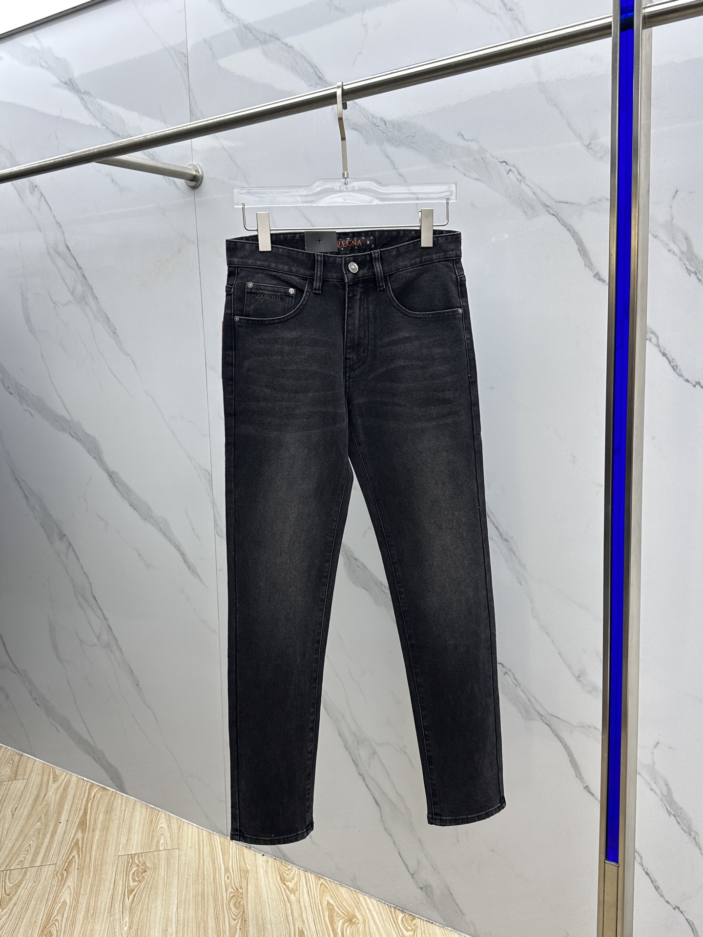 🆕zegna杰尼亚 🔥高端定制、2025早秋最新款牛仔裤 柜台同步发售 原版定制复刻 客供五金辅料 原单