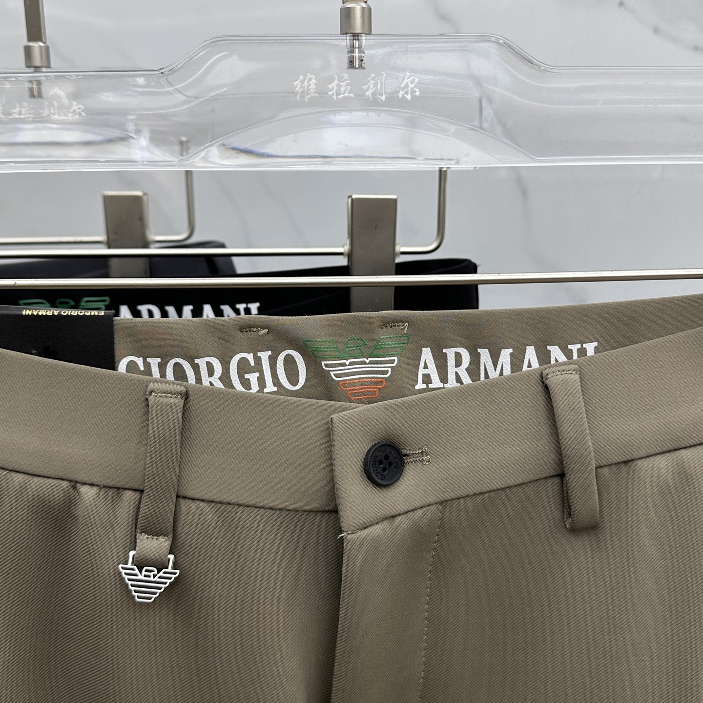 🆕Amani阿玛尼 2025早秋新品休闲裤西裤，官网同步发售，裤身工艺设计，进口客供辅料、面料定制，代工