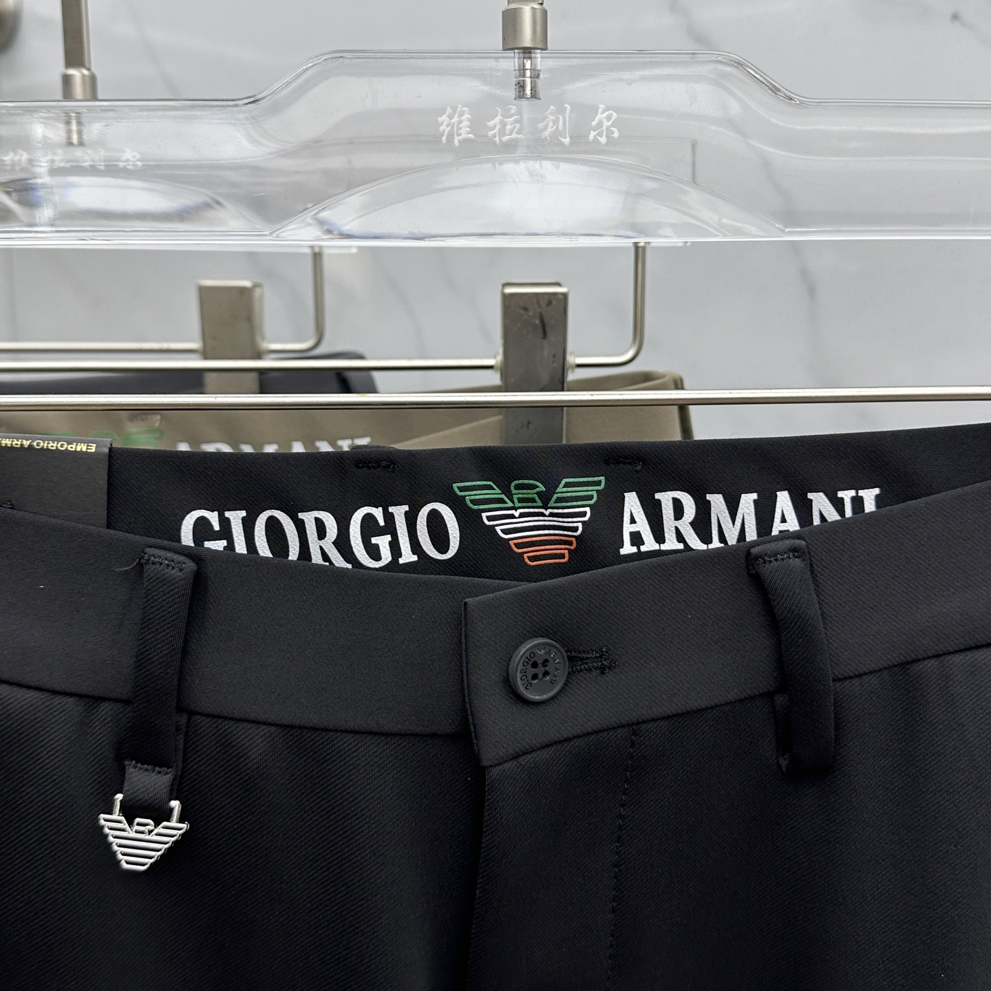 🆕Amani阿玛尼 2025早秋新品休闲裤西裤，官网同步发售，裤身工艺设计，进口客供辅料、面料定制，代工