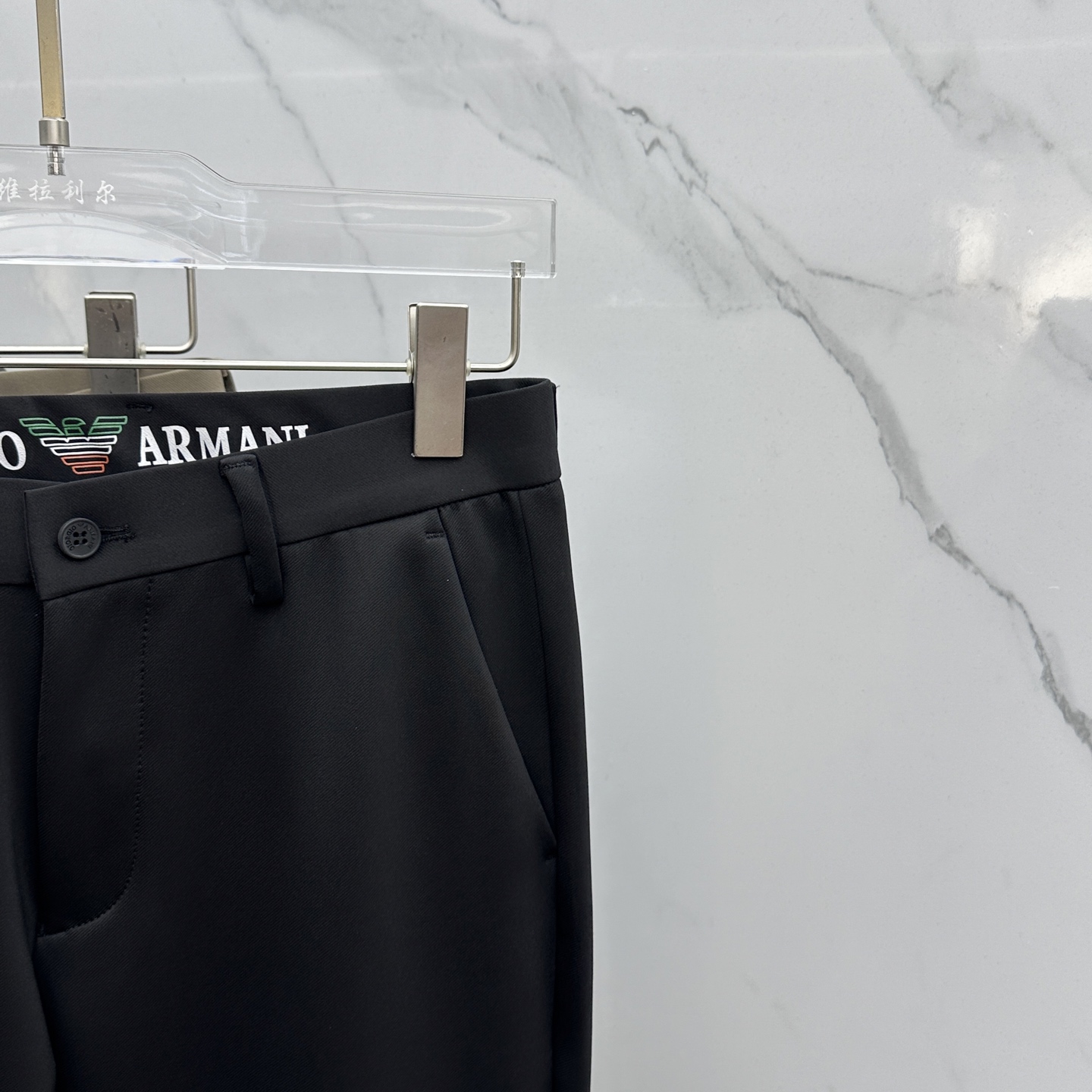 🆕Amani阿玛尼 2025早秋新品休闲裤西裤，官网同步发售，裤身工艺设计，进口客供辅料、面料定制，代工