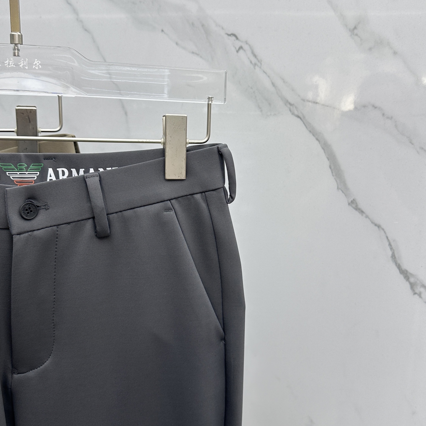 🆕Amani阿玛尼 2025早秋新品休闲裤西裤，官网同步发售，裤身工艺设计，进口客供辅料、面料定制，代工