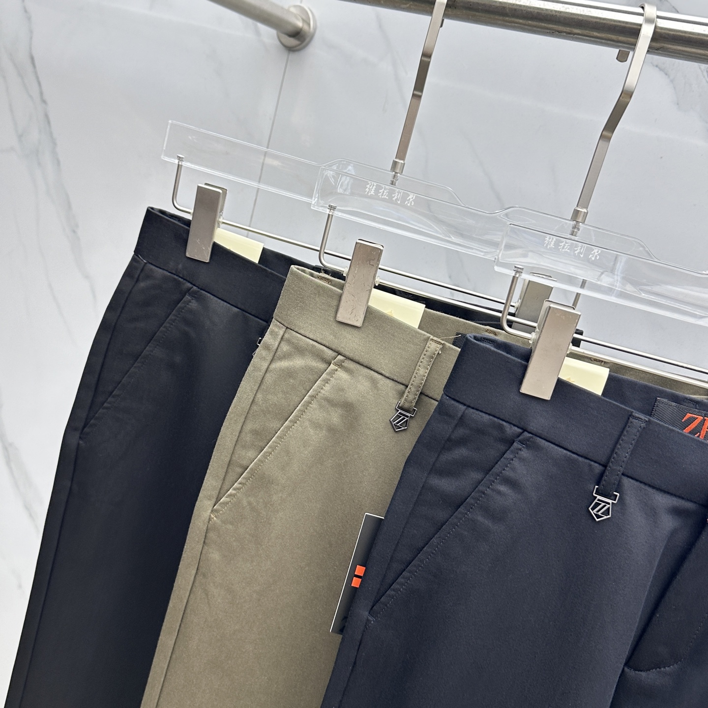 🆕ZEGNA杰尼亚 2025早秋新品休闲裤西裤，官网同步发售，裤身工艺设计，进口客供辅料、面料定制，代工