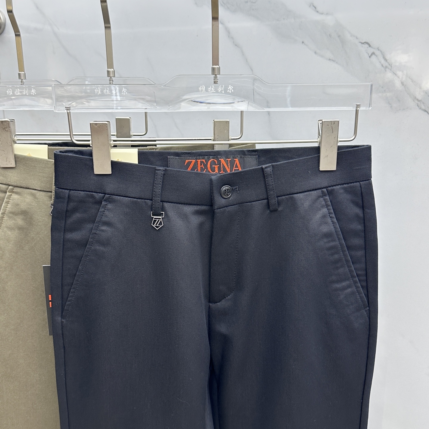 🆕ZEGNA杰尼亚 2025早秋新品休闲裤西裤，官网同步发售，裤身工艺设计，进口客供辅料、面料定制，代工
