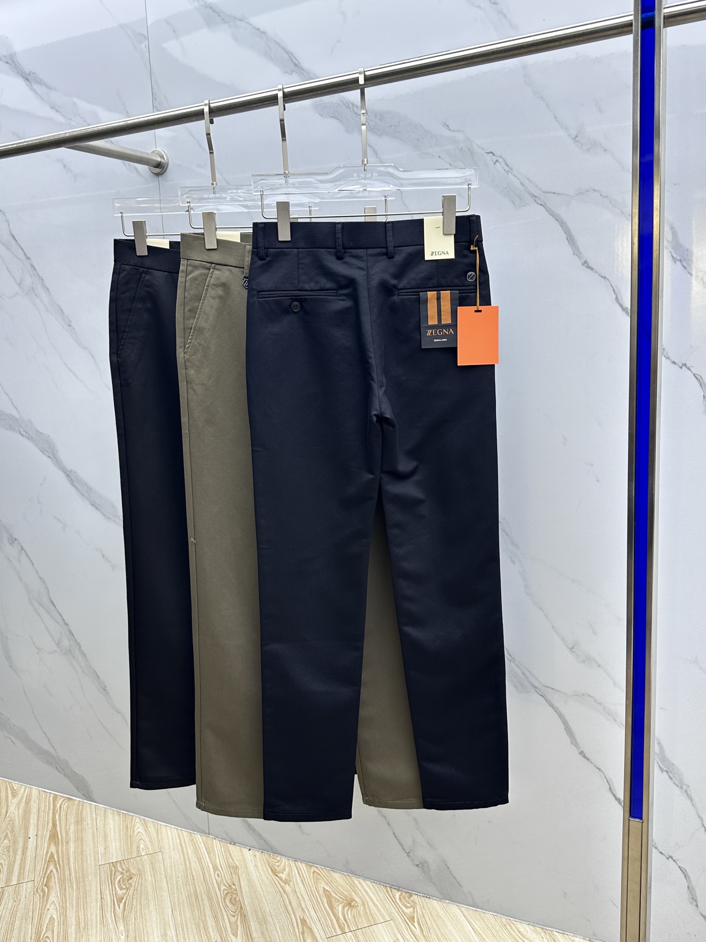 🆕ZEGNA杰尼亚 2025早秋新品休闲裤西裤，官网同步发售，裤身工艺设计，进口客供辅料、面料定制，代工