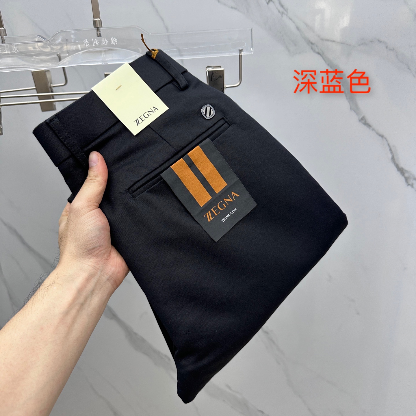 🆕ZEGNA杰尼亚 2025早秋新品休闲裤西裤，官网同步发售，裤身工艺设计，进口客供辅料、面料定制，代工