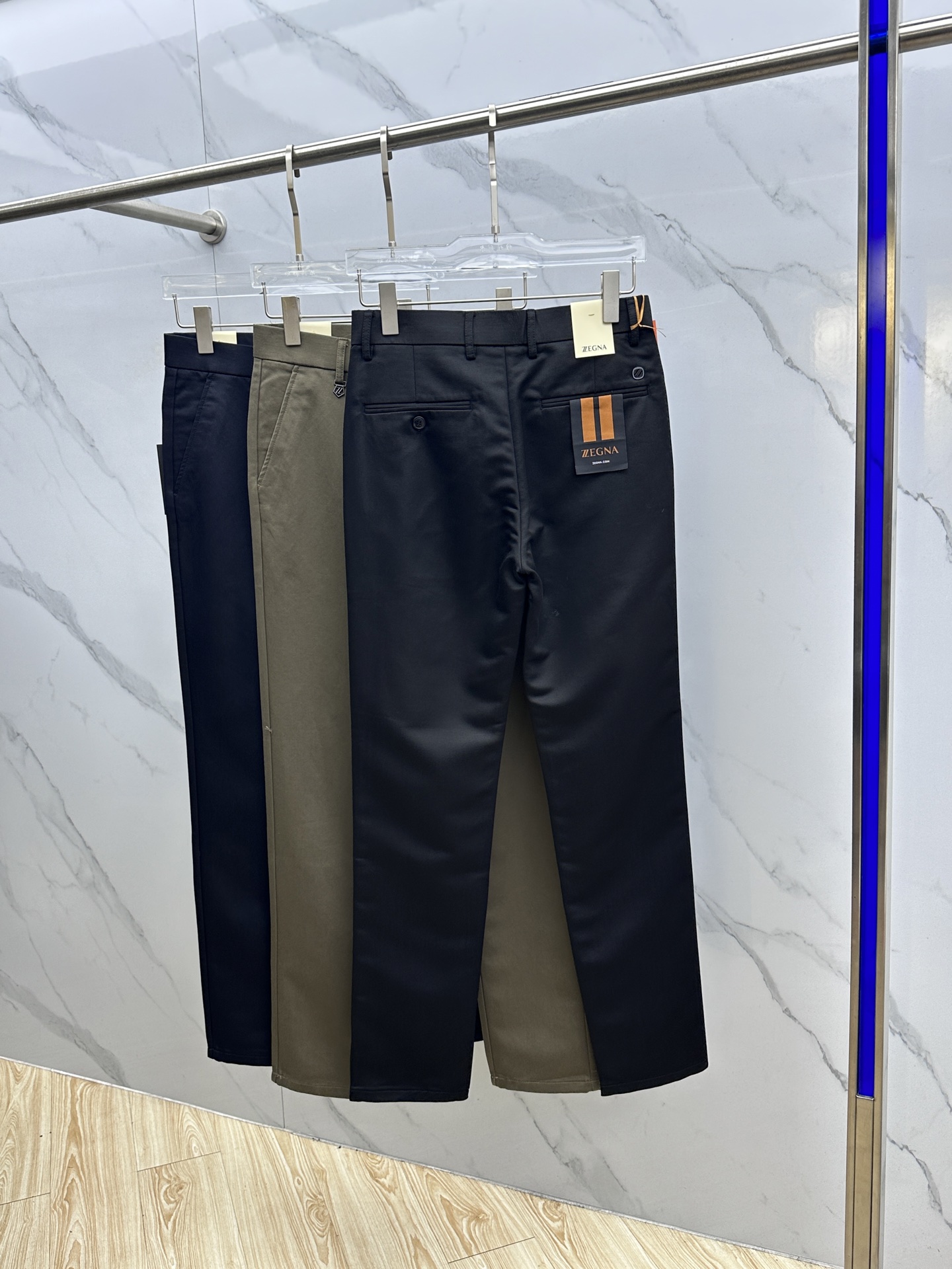 🆕ZEGNA杰尼亚 2025早秋新品休闲裤西裤，官网同步发售，裤身工艺设计，进口客供辅料、面料定制，代工