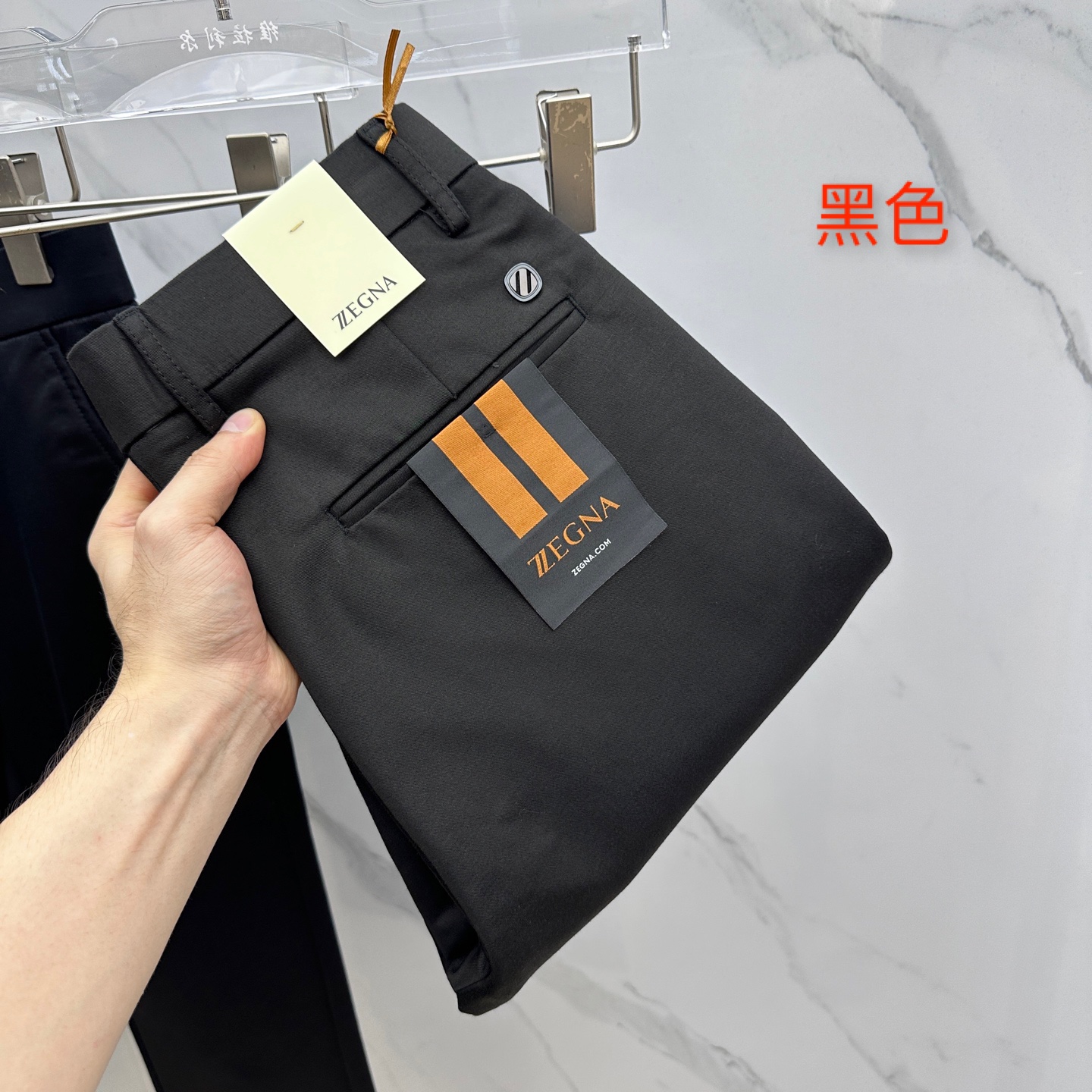 🆕ZEGNA杰尼亚 2025早秋新品休闲裤西裤，官网同步发售，裤身工艺设计，进口客供辅料、面料定制，代工